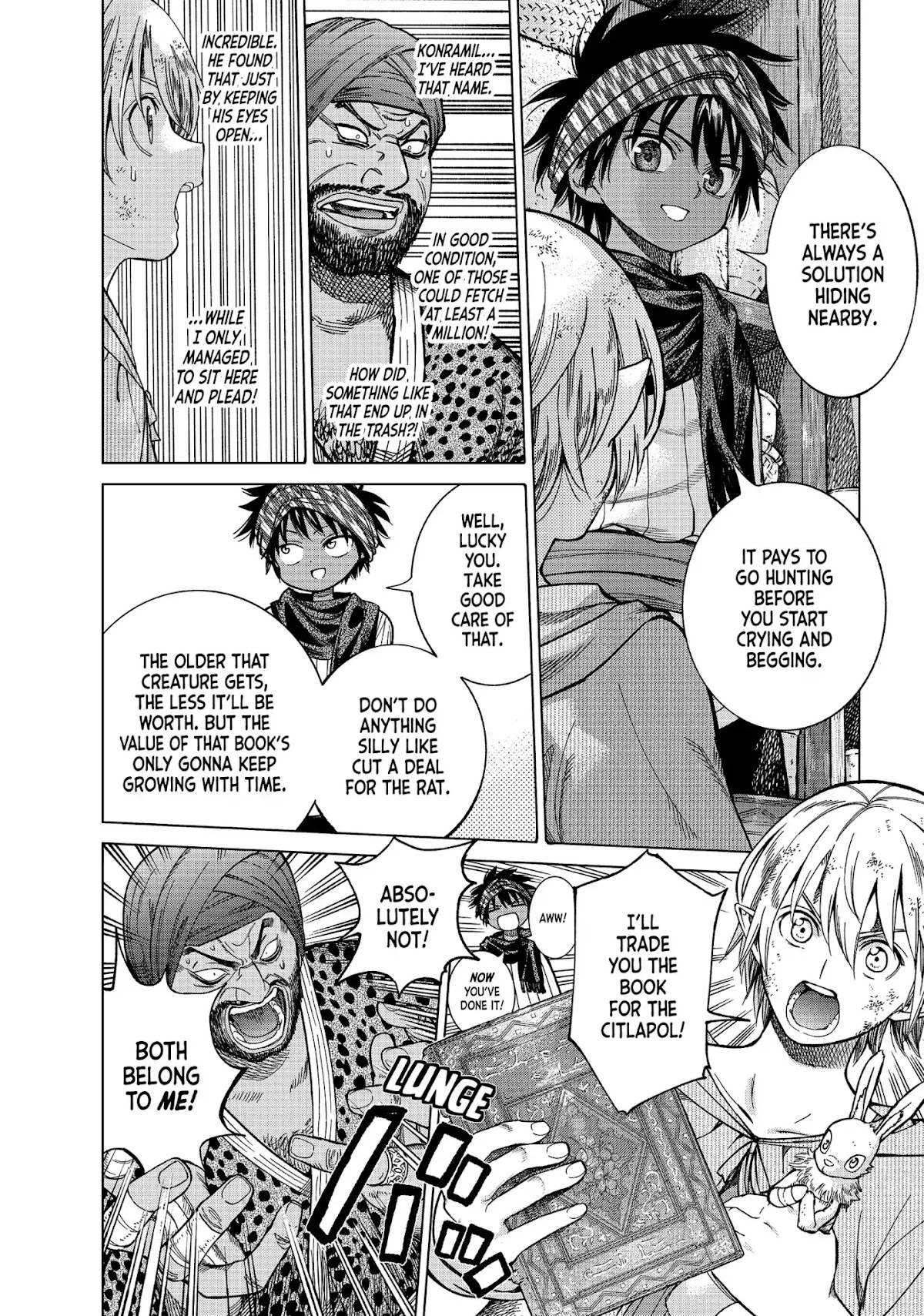 Toshokan no Daimajutsushi Chapter 7 page 44 - Chapter 7: A Roar Like Thunder