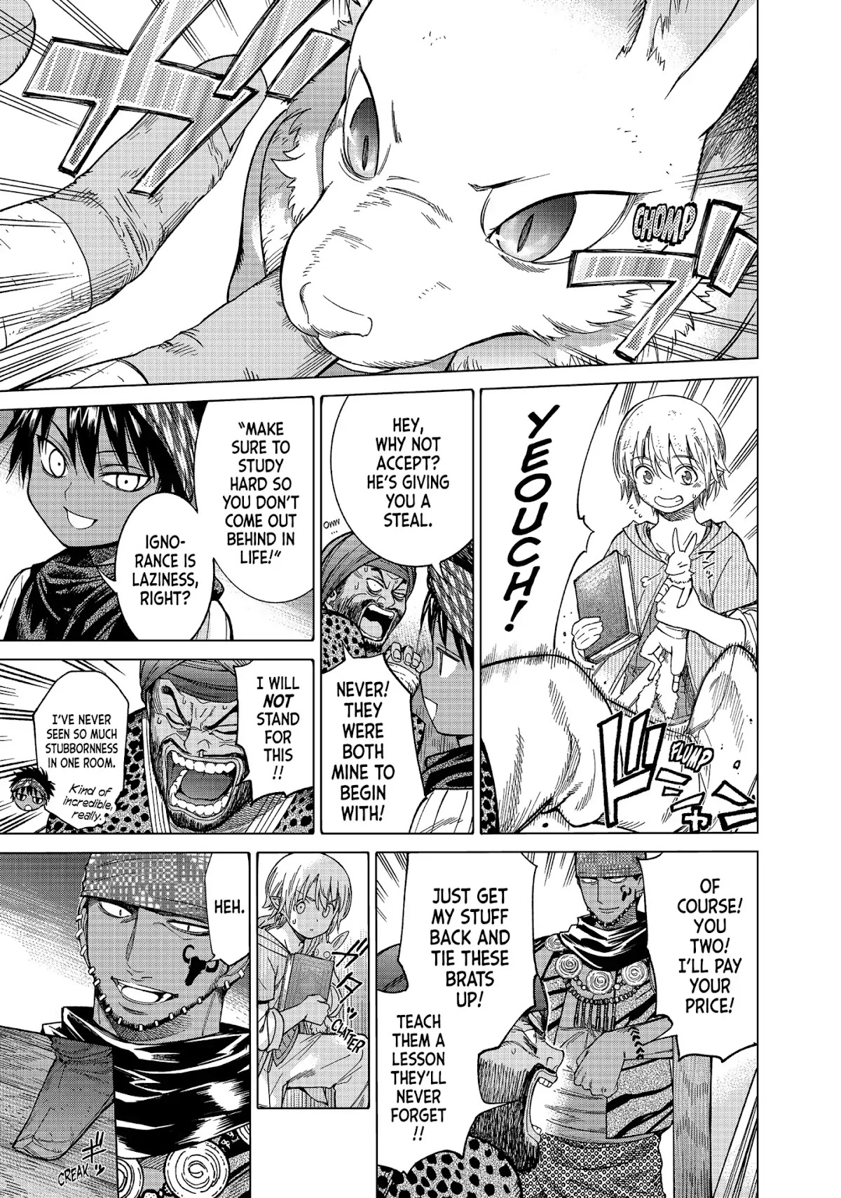 Toshokan no Daimajutsushi Chapter 7 page 45 - Chapter 7: A Roar Like Thunder