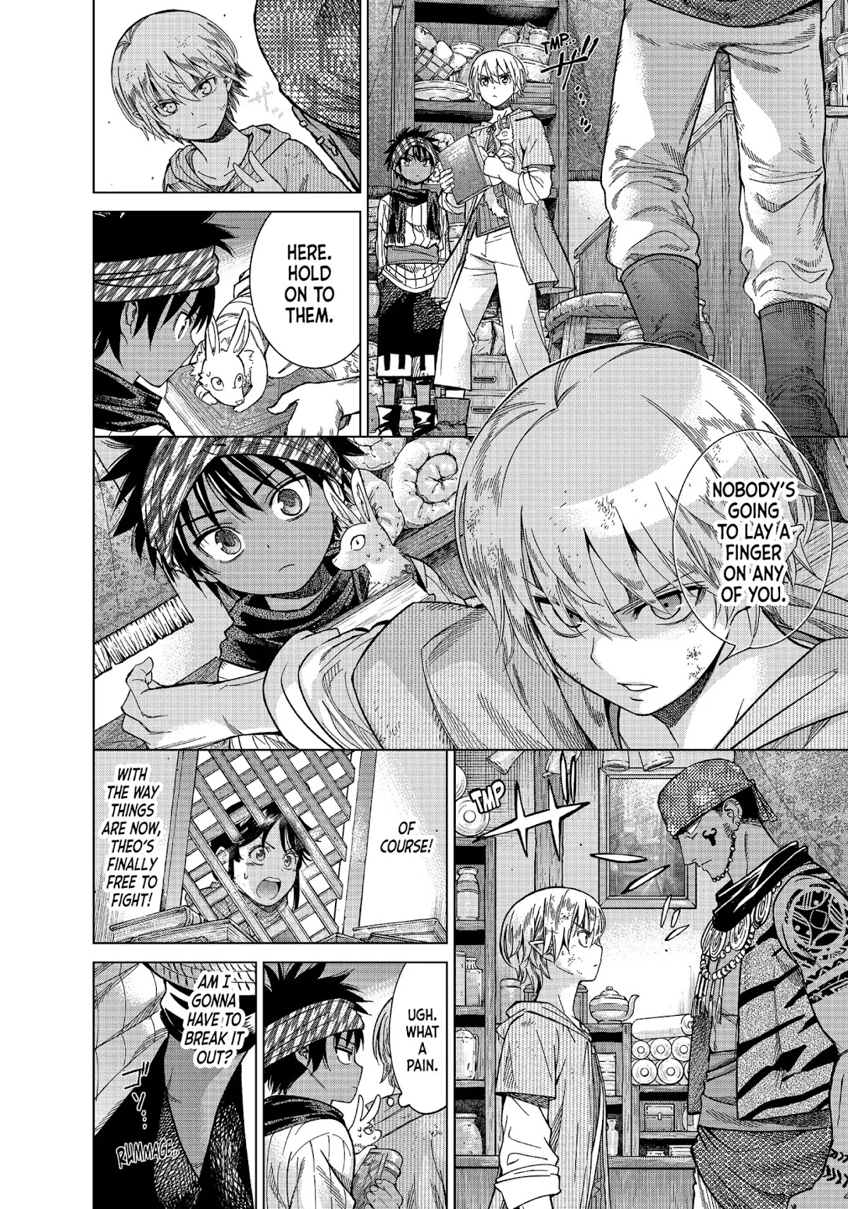 Toshokan no Daimajutsushi Chapter 7 page 46 - Chapter 7: A Roar Like Thunder