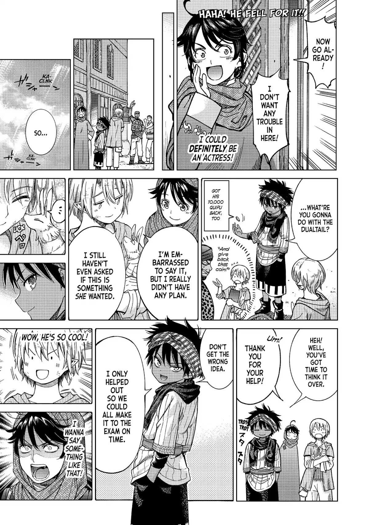 Toshokan no Daimajutsushi Chapter 7 page 49 - Chapter 7: A Roar Like Thunder