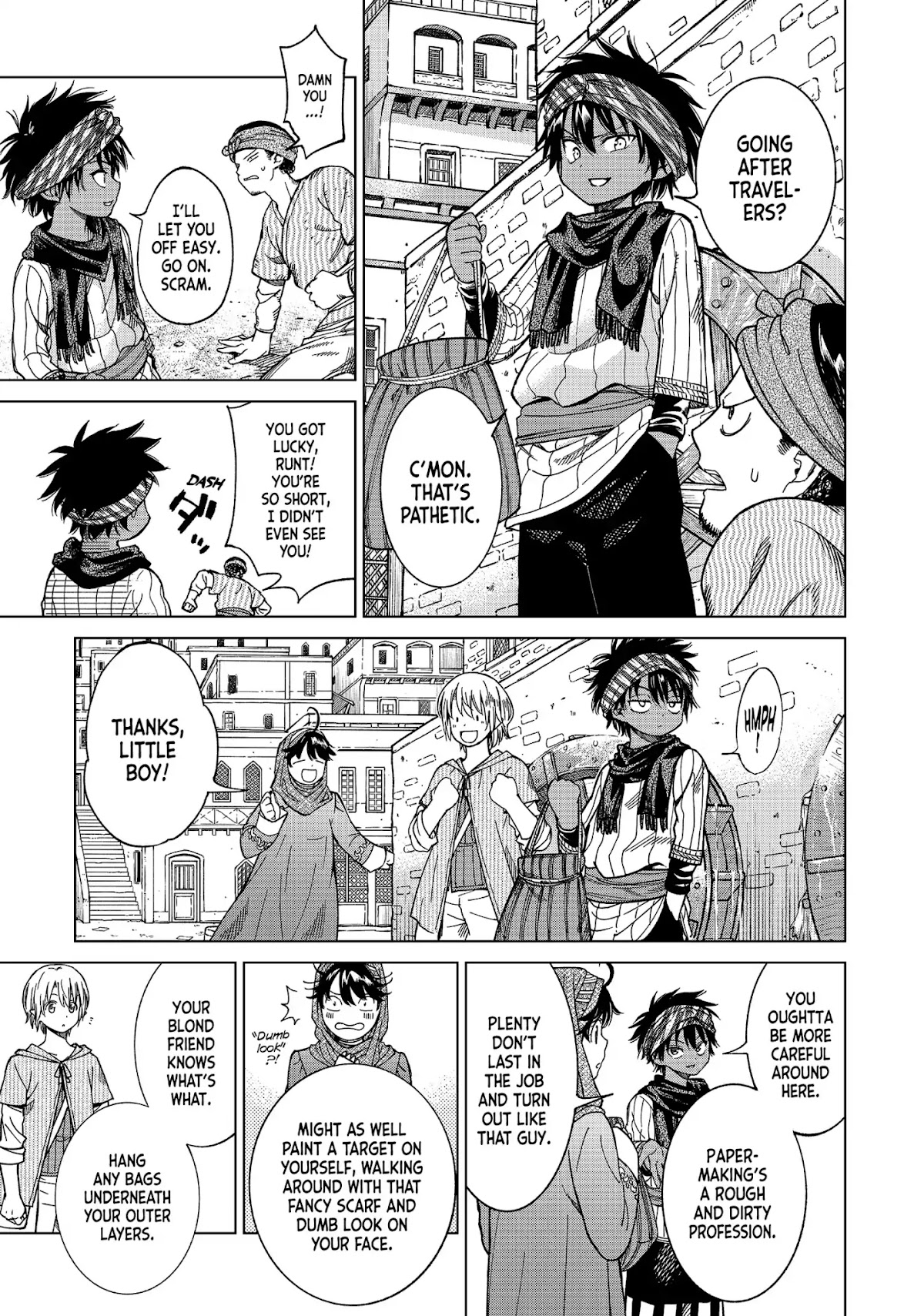 Toshokan no Daimajutsushi Chapter 7 page 7 - Chapter 7: A Roar Like Thunder
