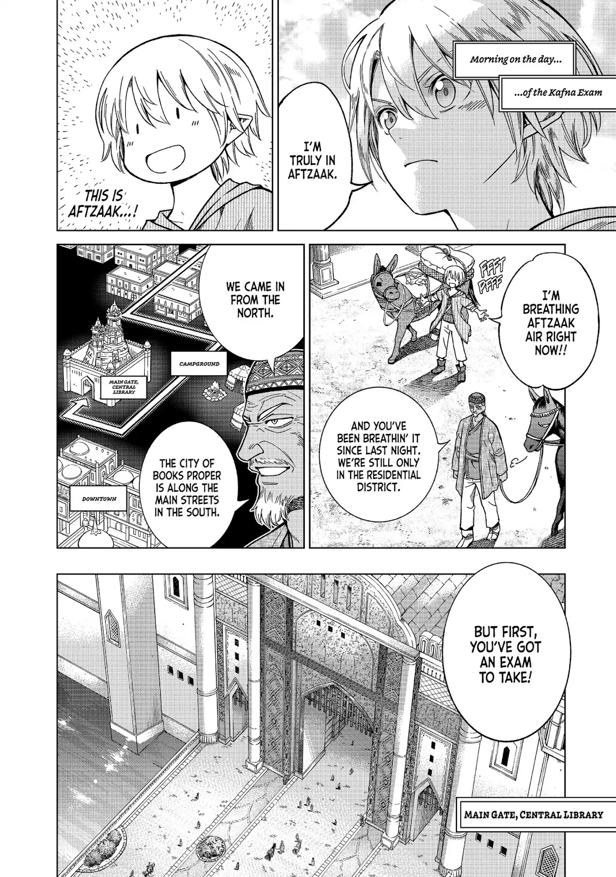 Toshokan no Daimajutsushi Chapter 8 page 22 - Chapter 8: Make Haste, Long-Ears!