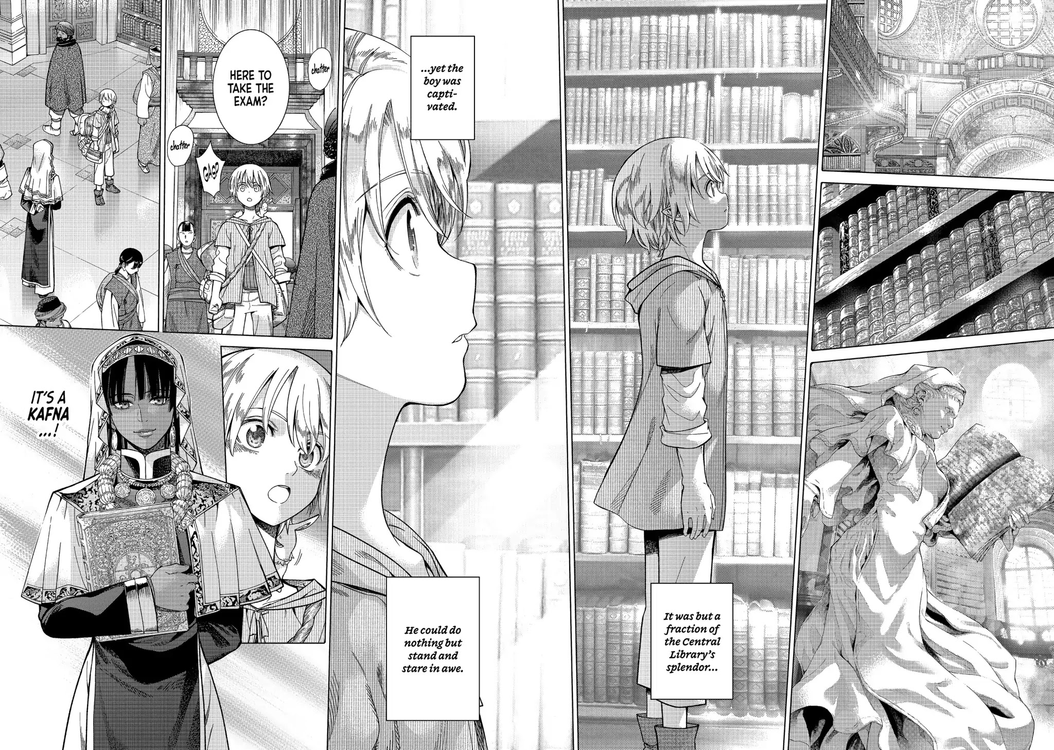 Toshokan no Daimajutsushi Chapter 8 page 28 - Chapter 8: Make Haste, Long-Ears!