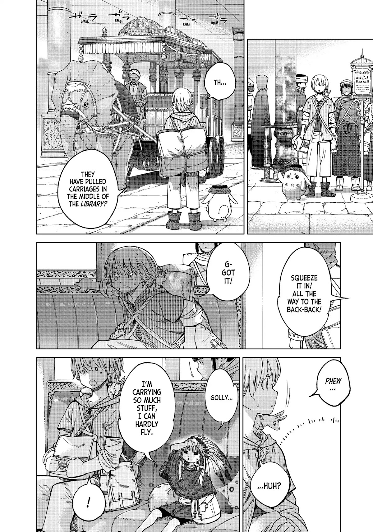 Toshokan no Daimajutsushi Chapter 8 page 31 - Chapter 8: Make Haste, Long-Ears!