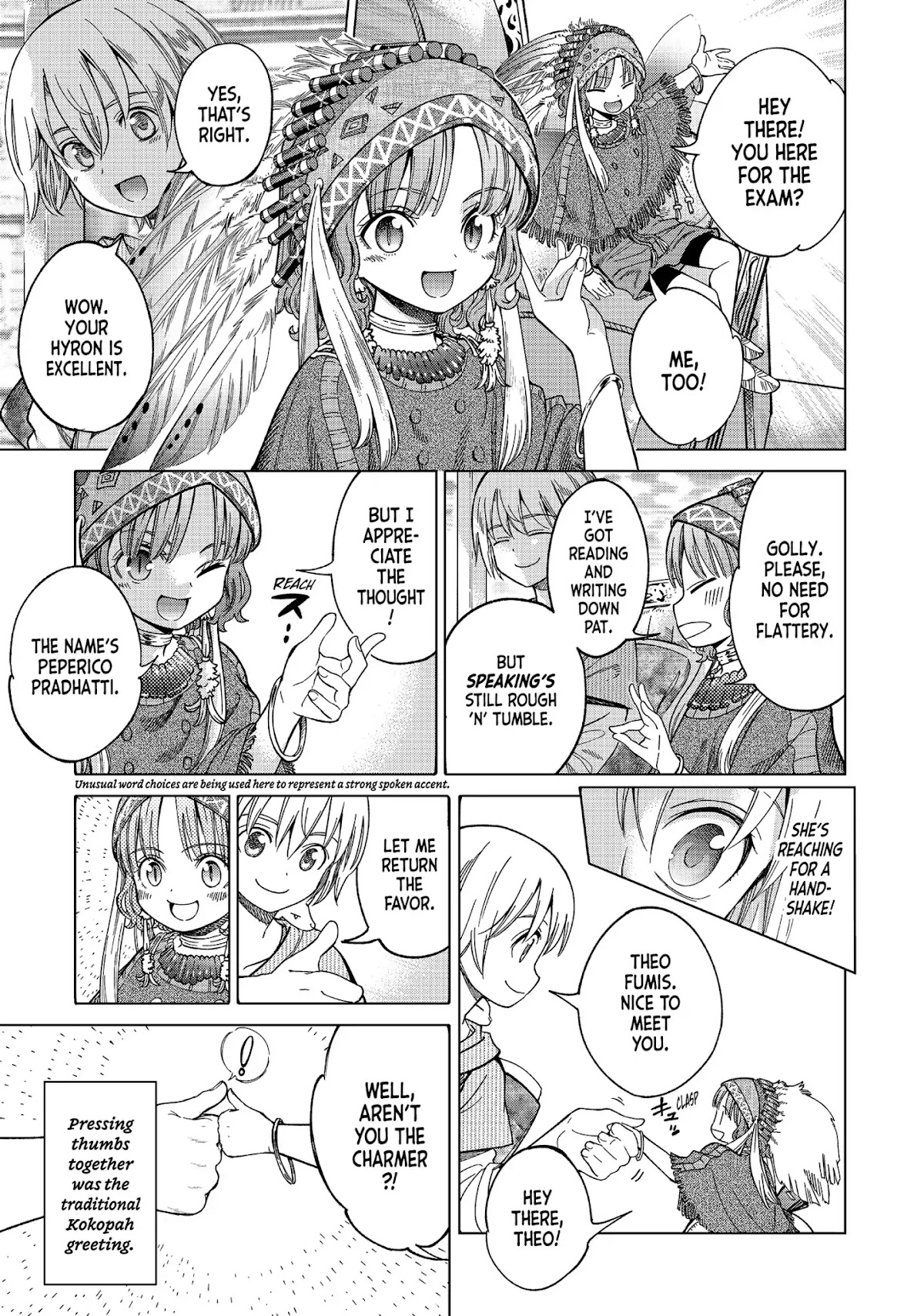 Toshokan no Daimajutsushi Chapter 8 page 32 - Chapter 8: Make Haste, Long-Ears!