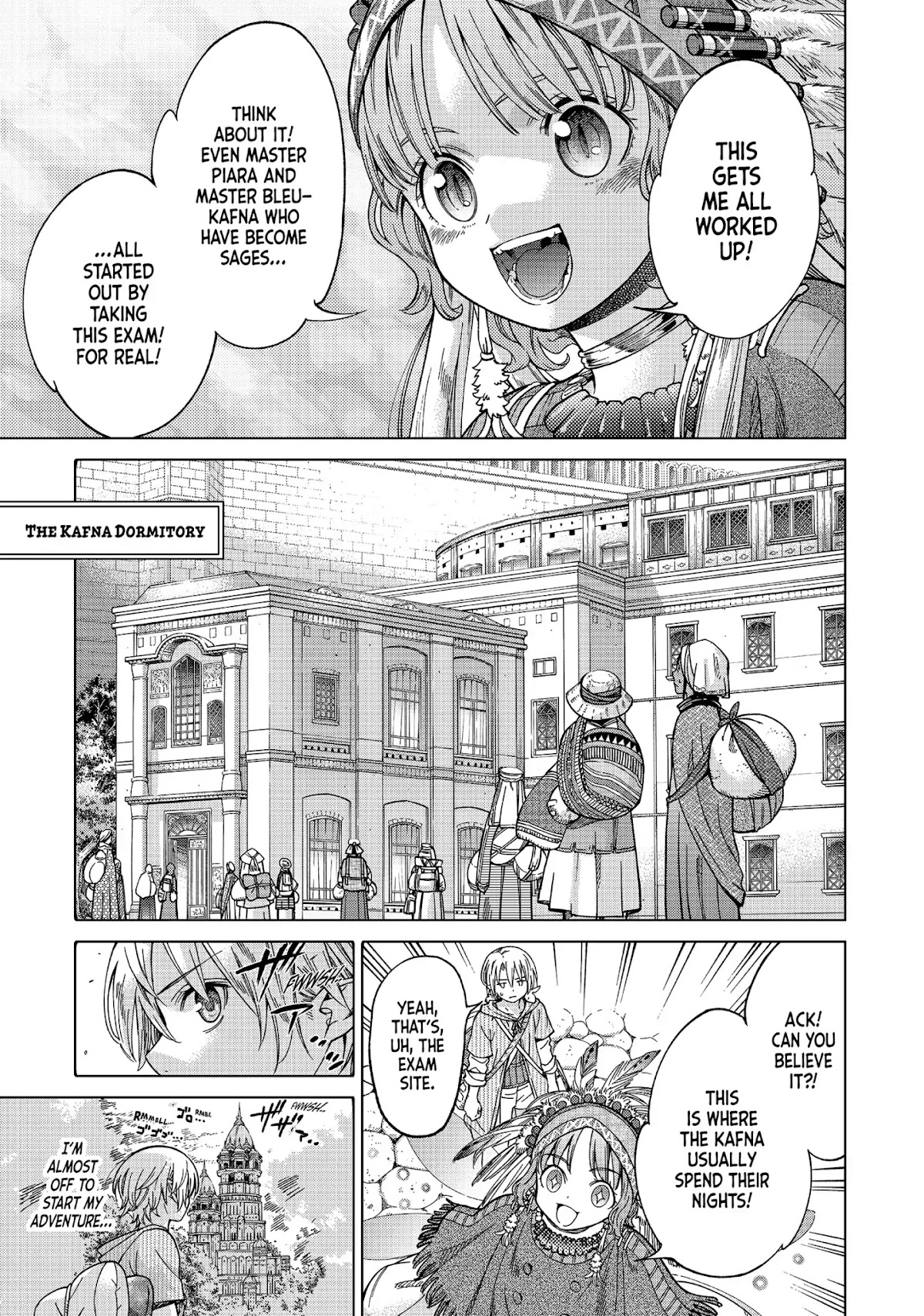 Toshokan no Daimajutsushi Chapter 8 page 34 - Chapter 8: Make Haste, Long-Ears!