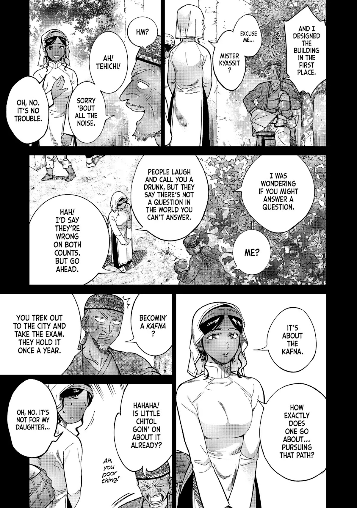 Toshokan no Daimajutsushi Chapter 8 page 5 - Chapter 8: Make Haste, Long-Ears!