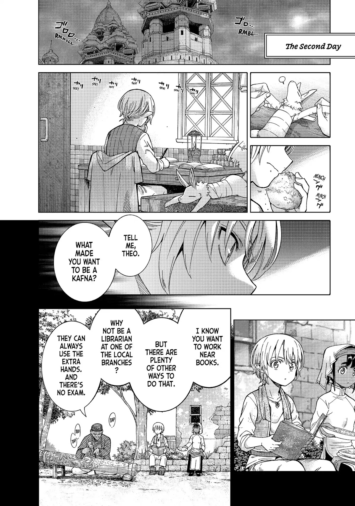 Toshokan no Daimajutsushi Chapter 9 page 10 - Chapter 9: The Wings of the Tolling Bell