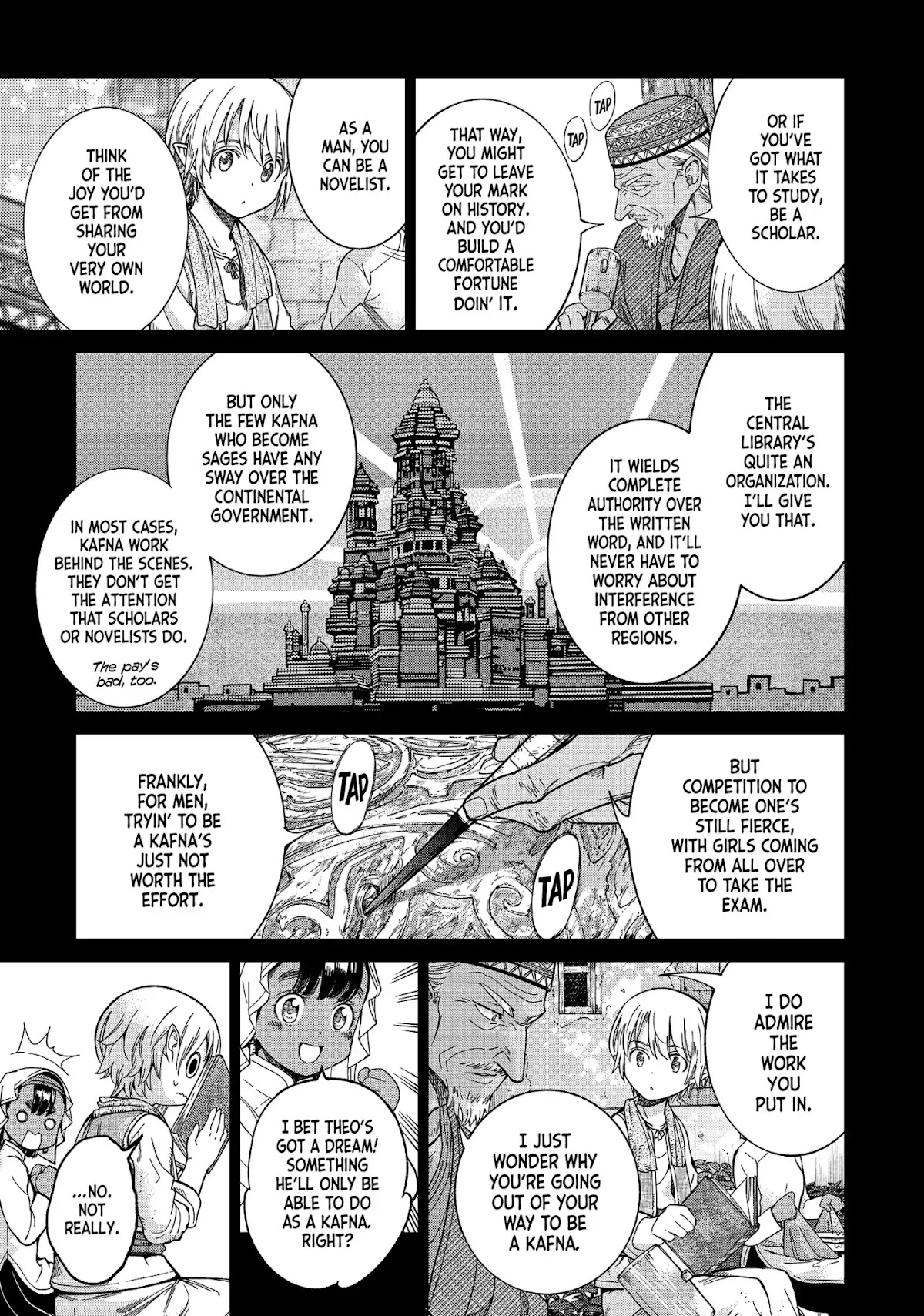Toshokan no Daimajutsushi Chapter 9 page 11 - Chapter 9: The Wings of the Tolling Bell