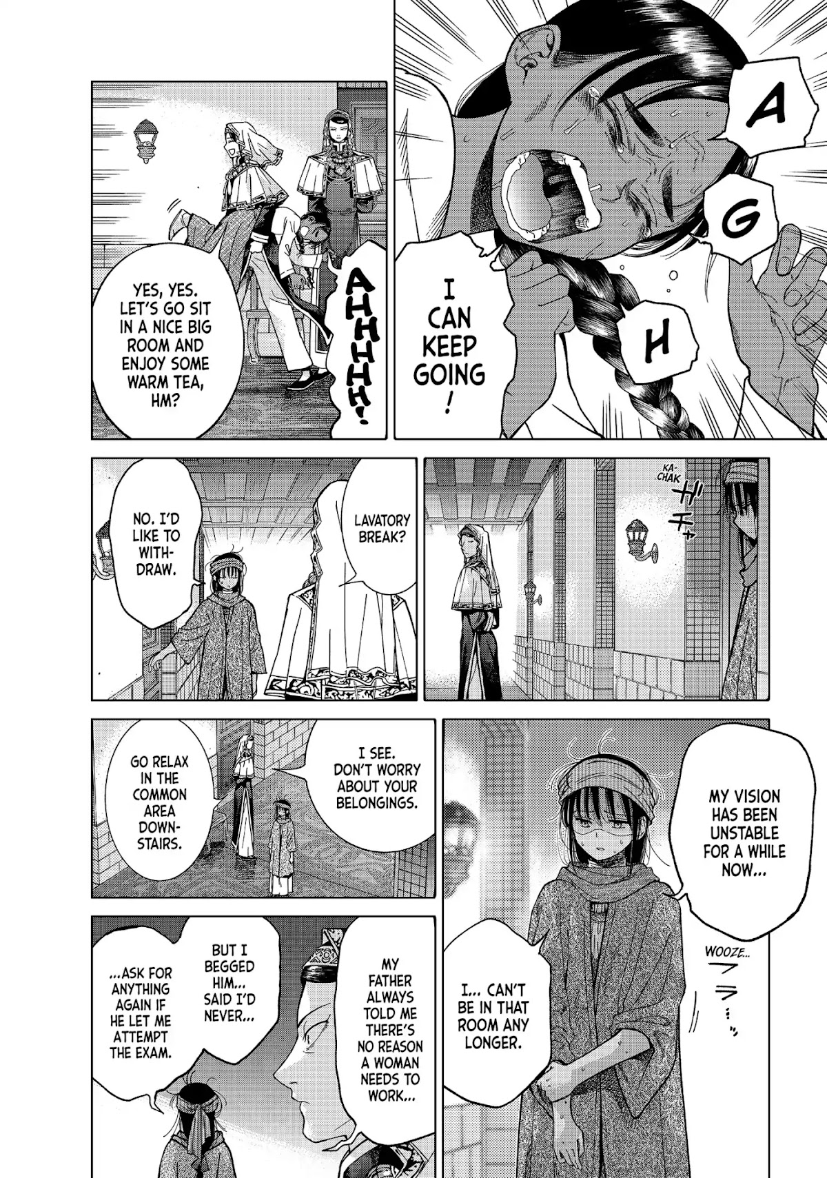 Toshokan no Daimajutsushi Chapter 9 page 18 - Chapter 9: The Wings of the Tolling Bell