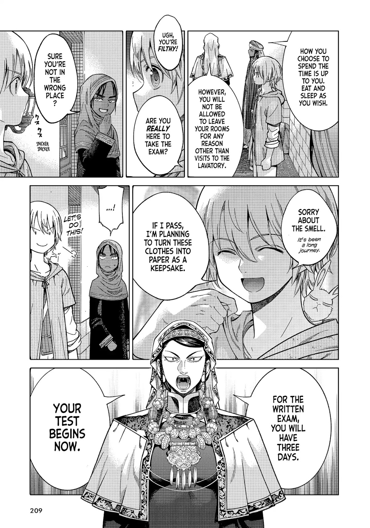 Toshokan no Daimajutsushi Chapter 9 page 3 - Chapter 9: The Wings of the Tolling Bell