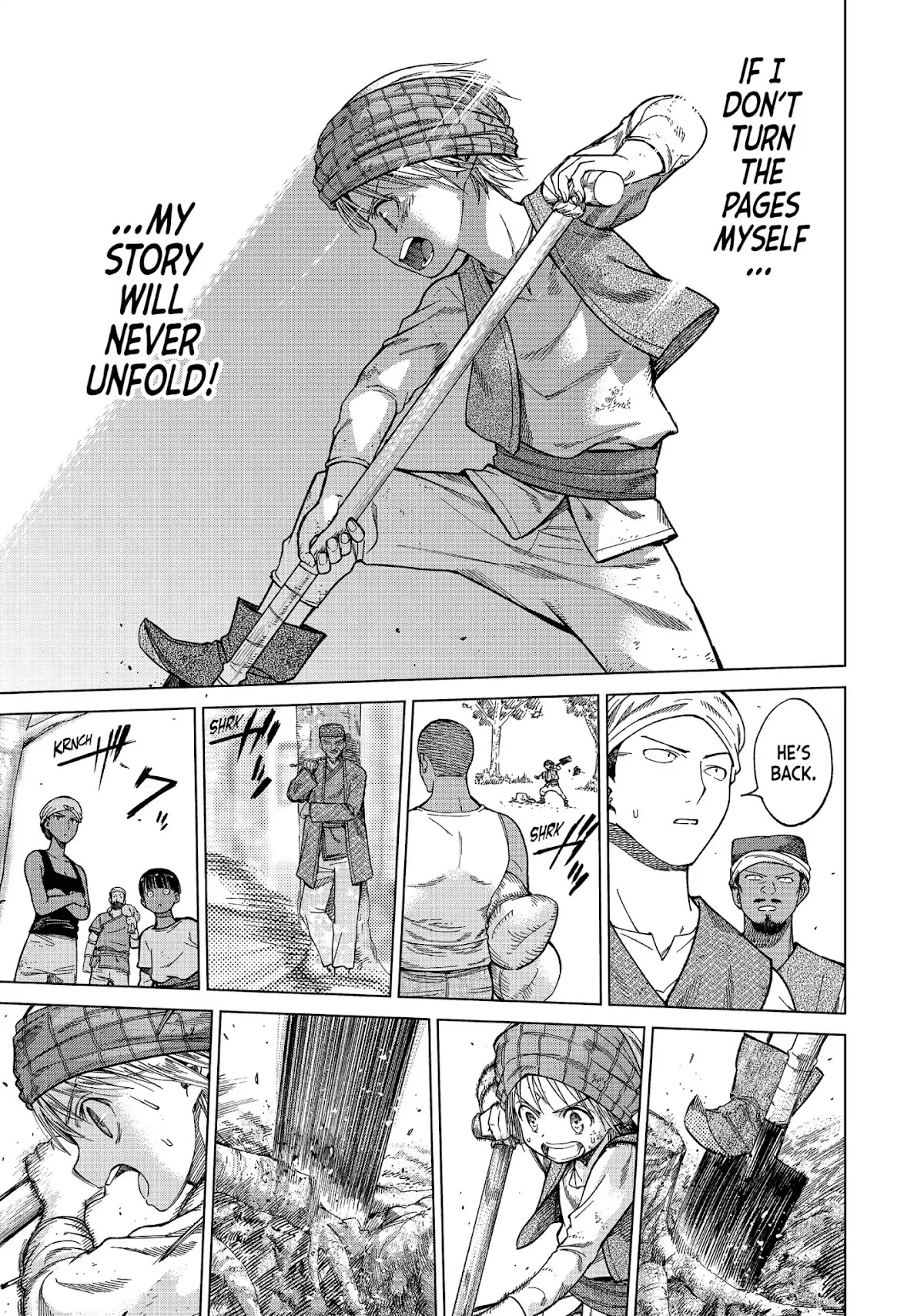 Toshokan no Daimajutsushi Chapter 9 page 33 - Chapter 9: The Wings of the Tolling Bell