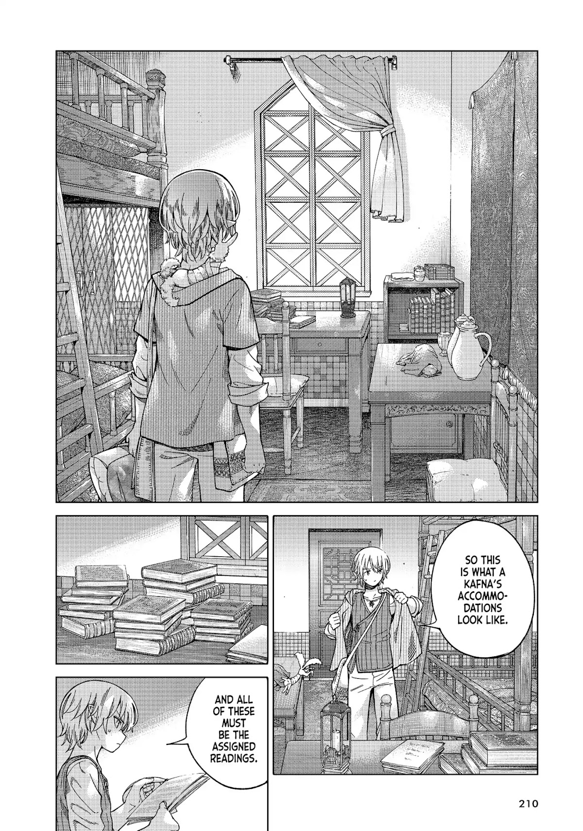 Toshokan no Daimajutsushi Chapter 9 page 4 - Chapter 9: The Wings of the Tolling Bell