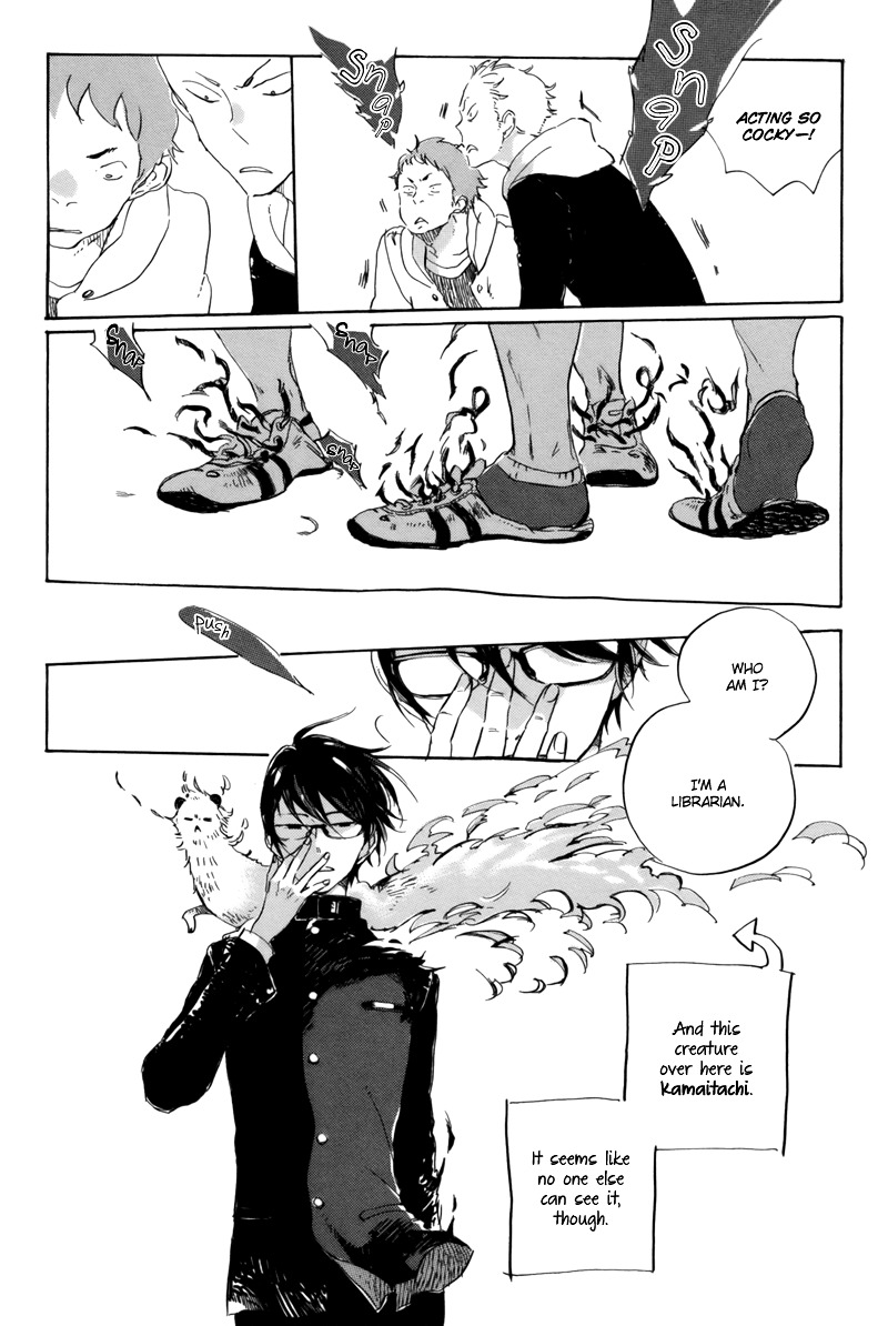 Toshokan no Yokai Chapter 0 page 4 - Chapter 0
