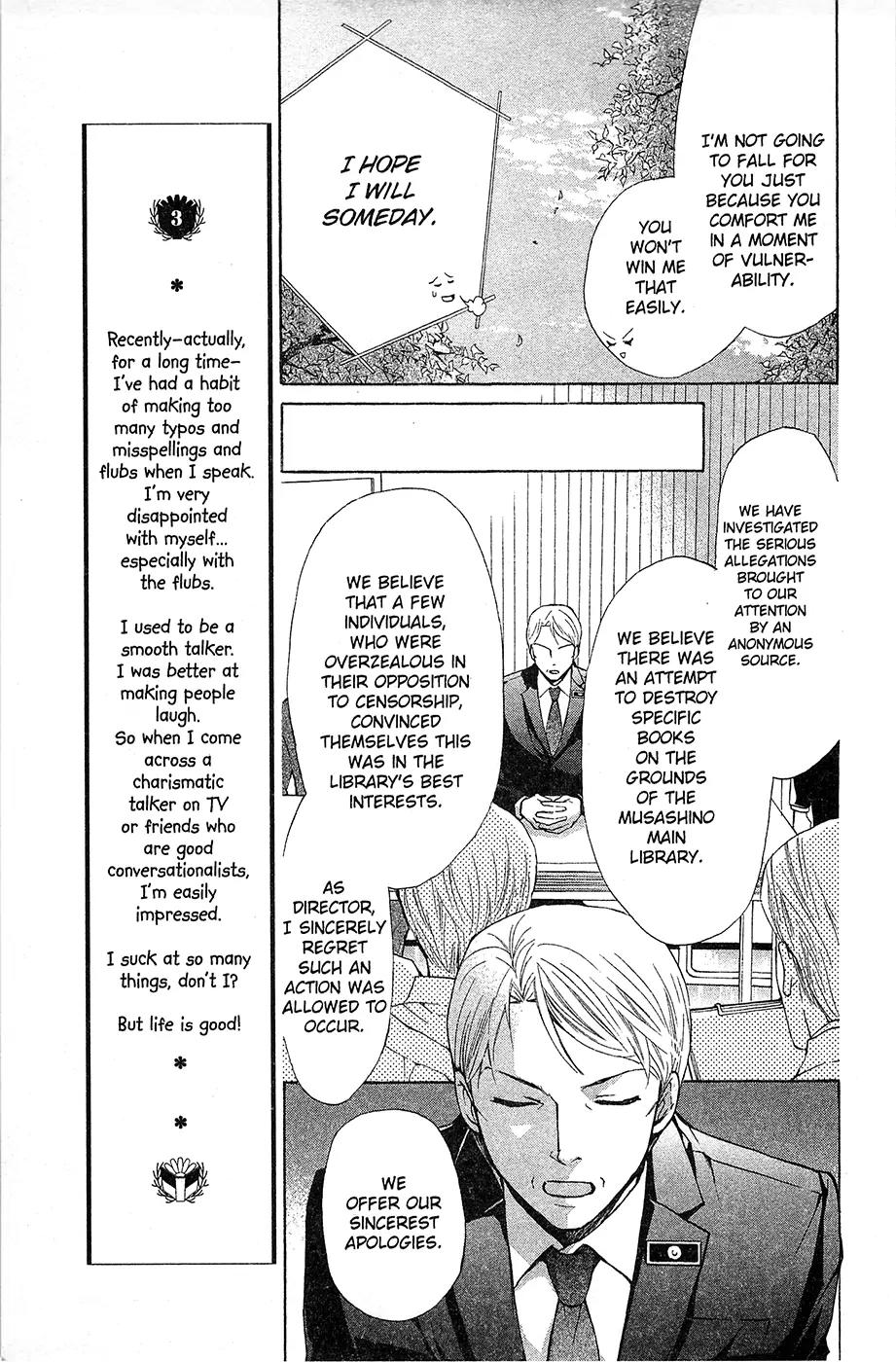 Toshokan Sensou: Love & War Chapter 31 page 15 - Chapter 31