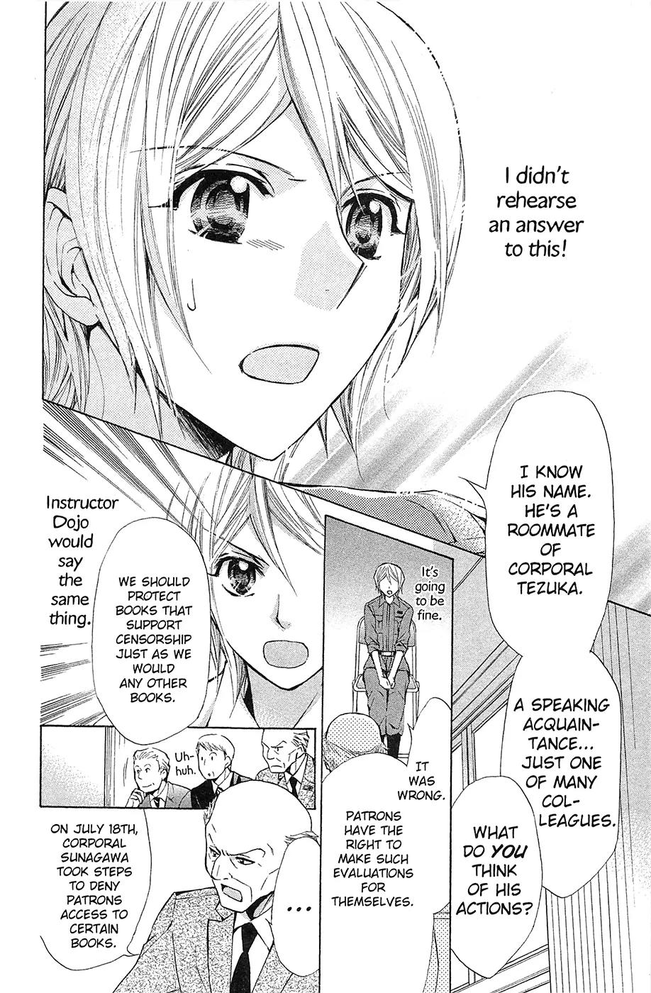Toshokan Sensou: Love & War Chapter 32 page 22 - Chapter 32