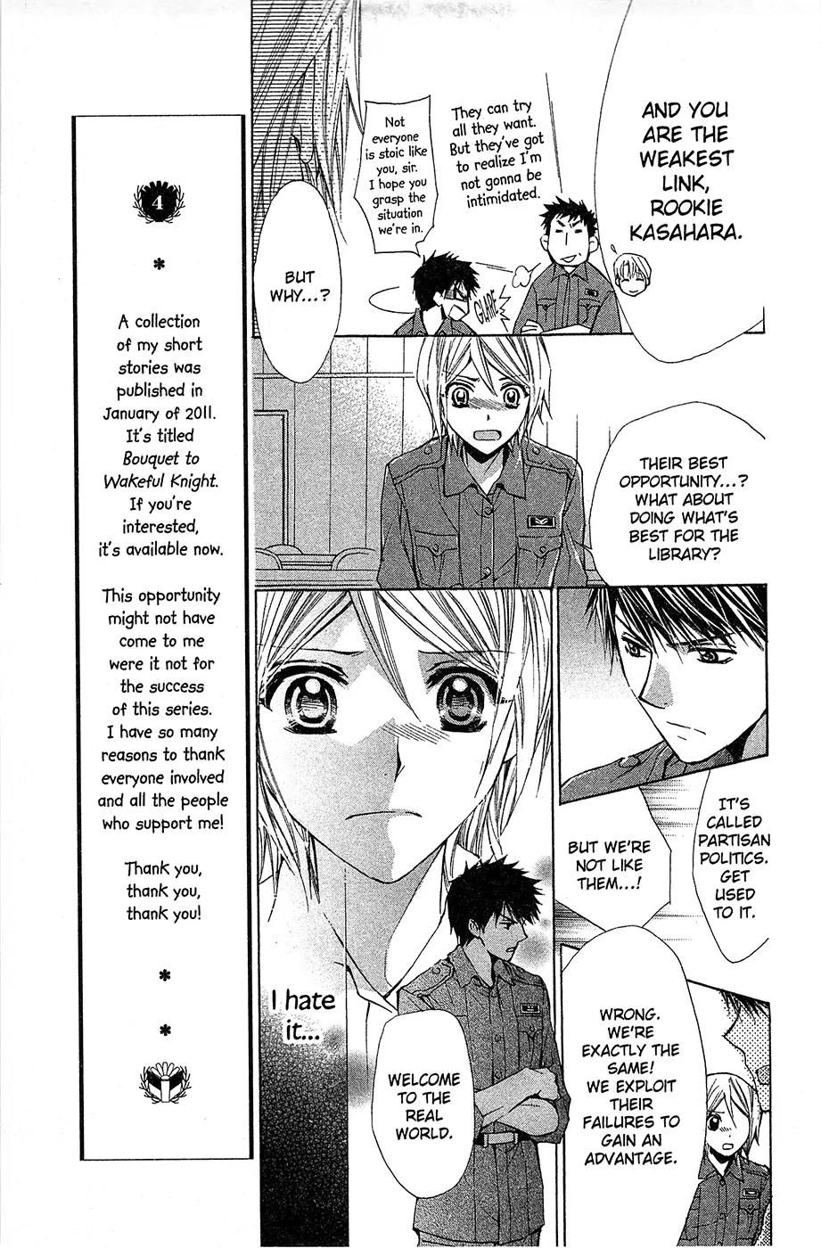 Toshokan Sensou: Love & War Chapter 32 page 5 - Chapter 32
