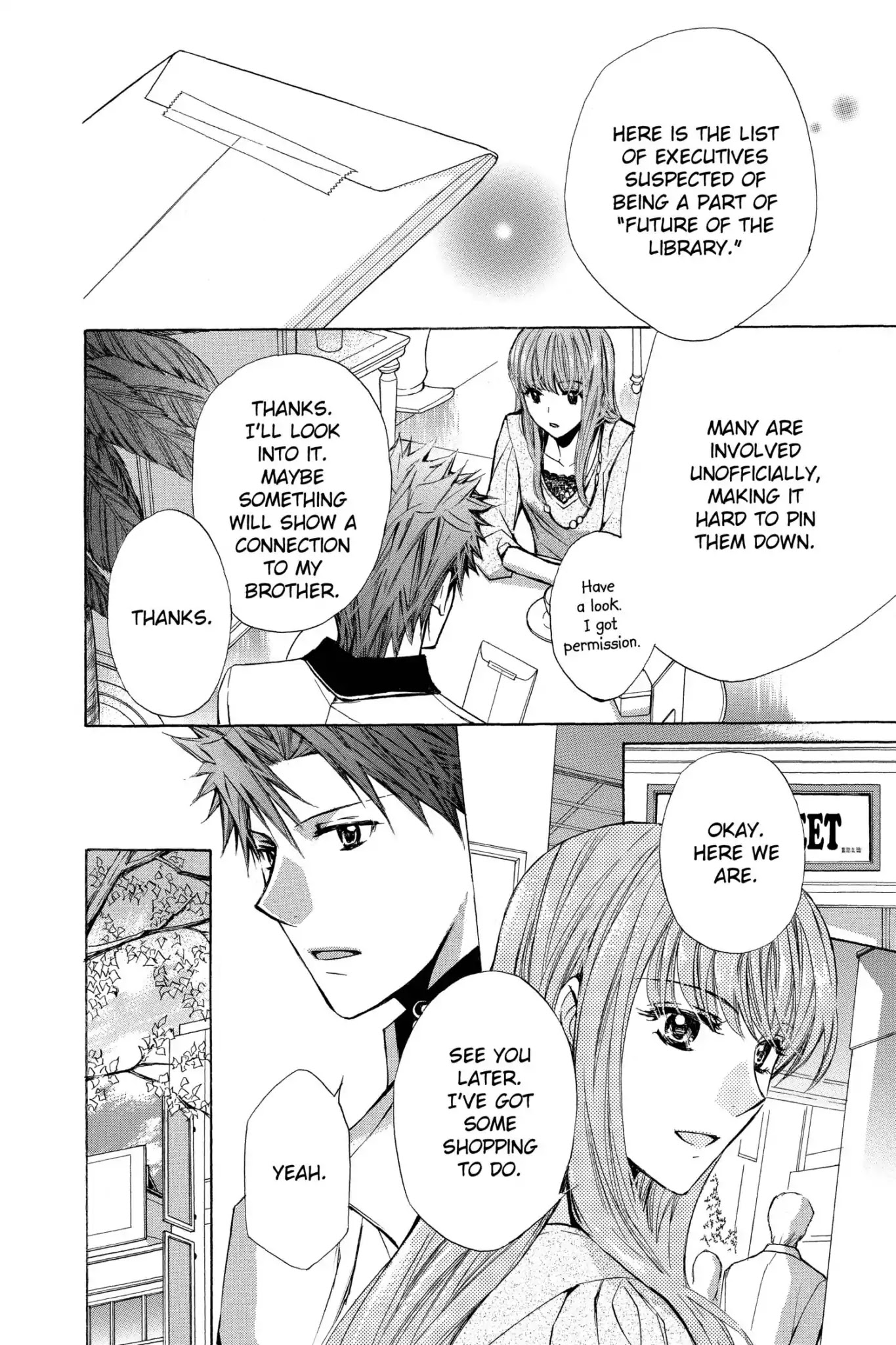 Toshokan Sensou: Love & War Chapter 38.5 page 10 - Vol.8 Bonus Manga 1