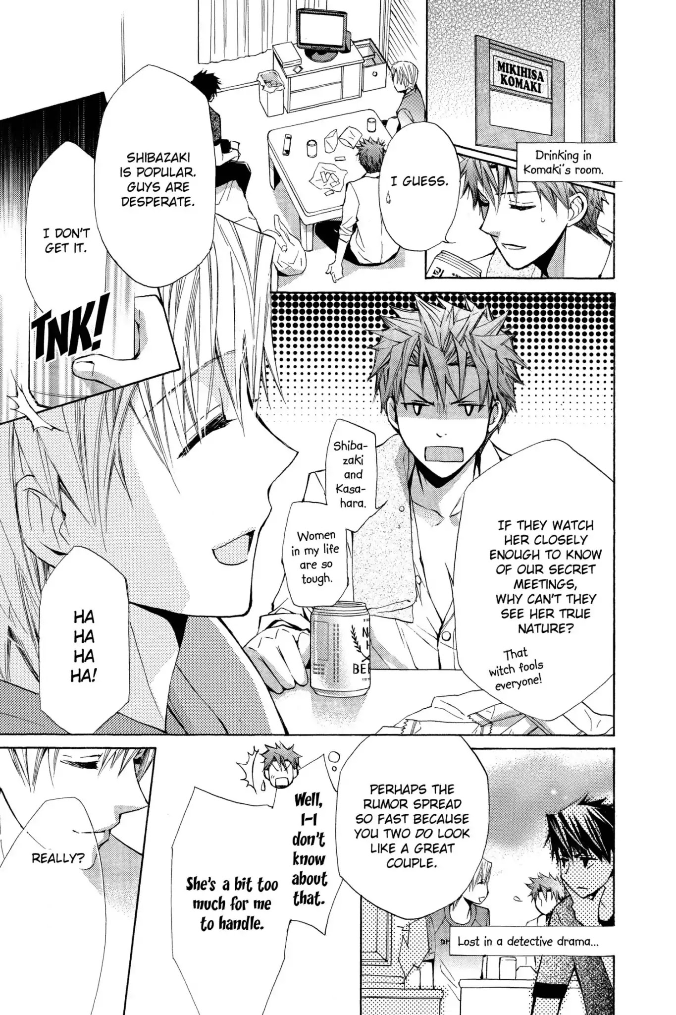 Toshokan Sensou: Love & War Chapter 38.5 page 7 - Vol.8 Bonus Manga 1