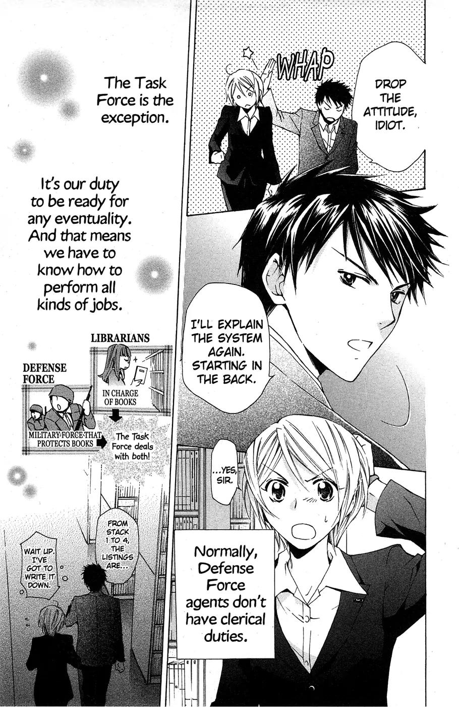 Toshokan Sensou: Love & War Chapter 4 page 4 - Chapter 4