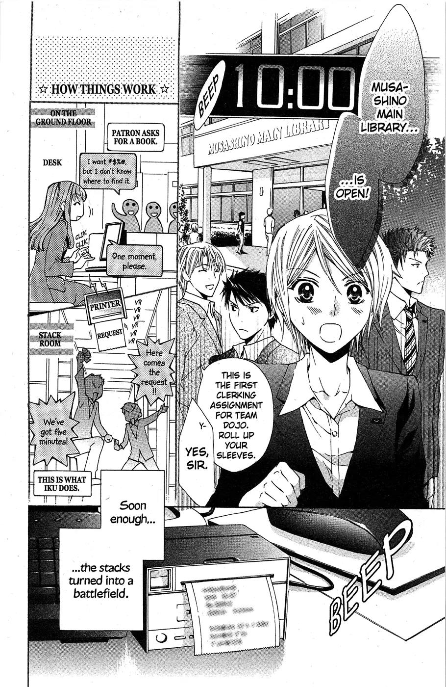 Toshokan Sensou: Love & War Chapter 4 page 7 - Chapter 4