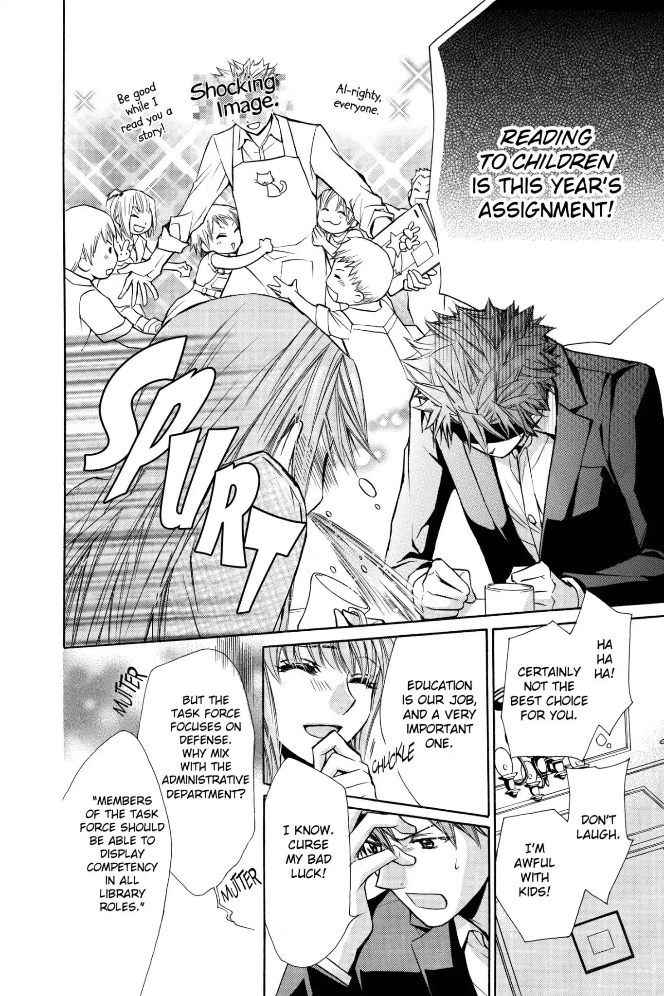 Toshokan Sensou: Love & War Chapter 40 page 6 - Chapter 40
