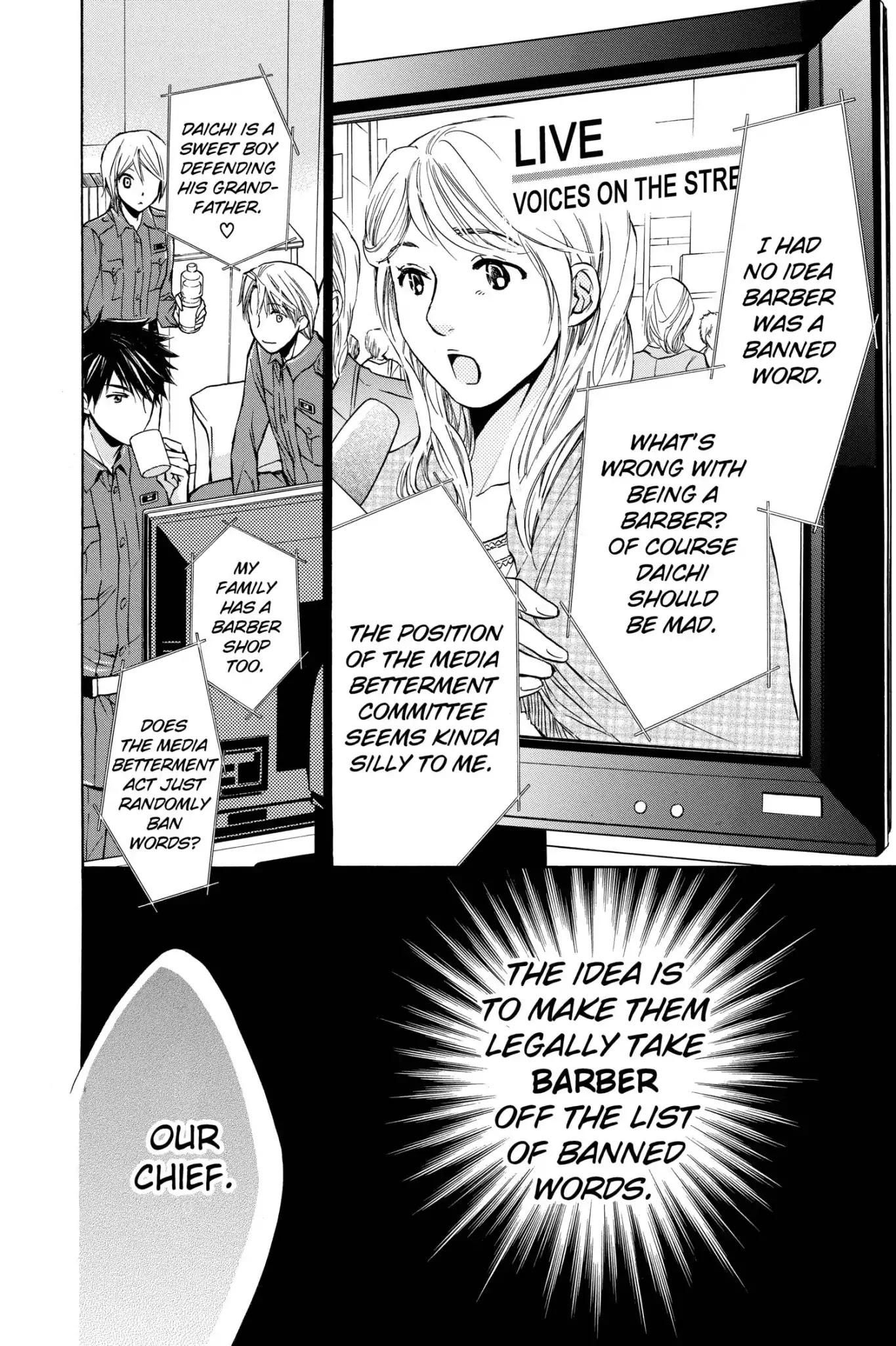 Toshokan Sensou: Love & War Chapter 43 page 22 - Chapter 43
