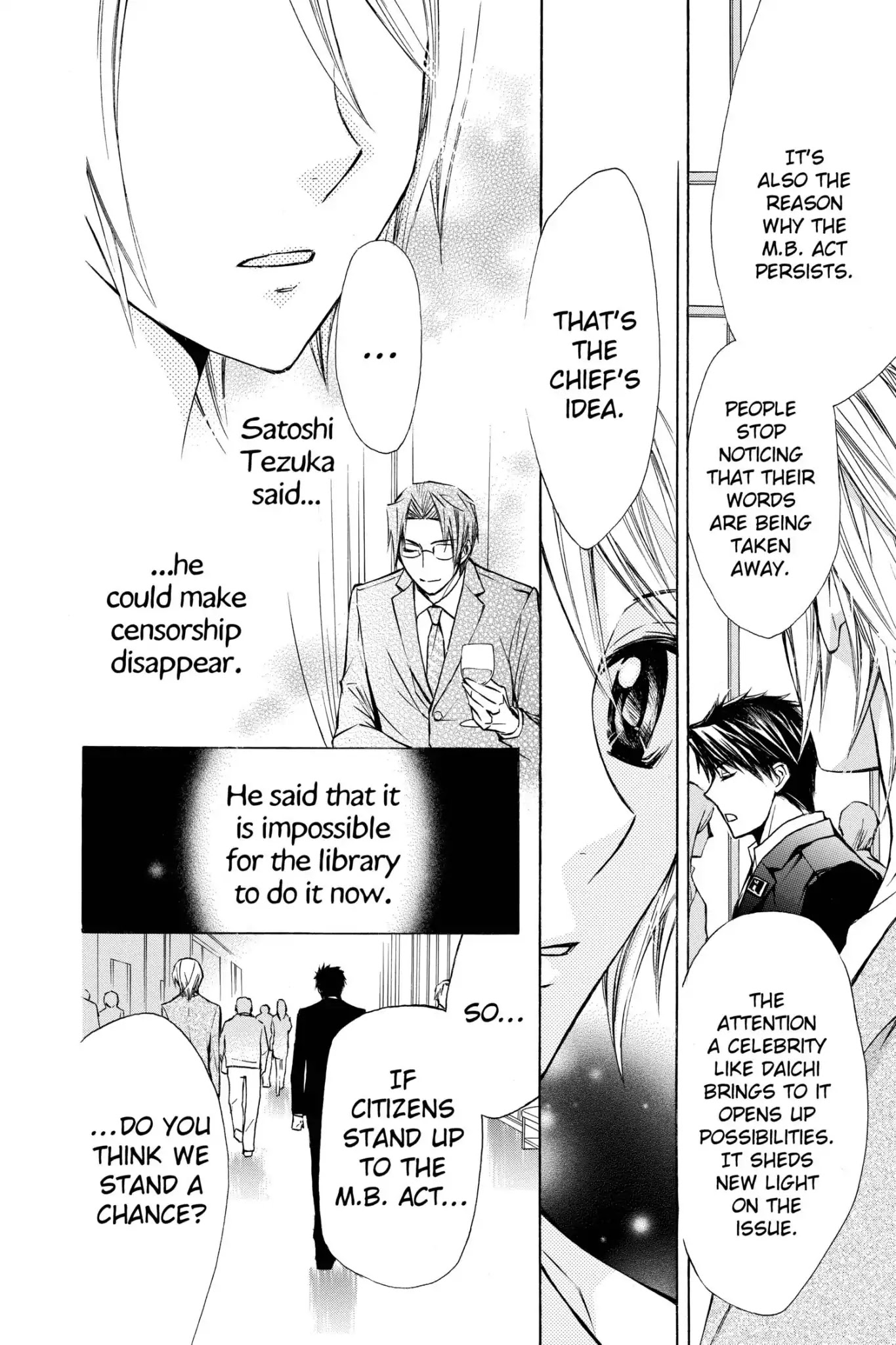 Toshokan Sensou: Love & War Chapter 43 page 24 - Chapter 43