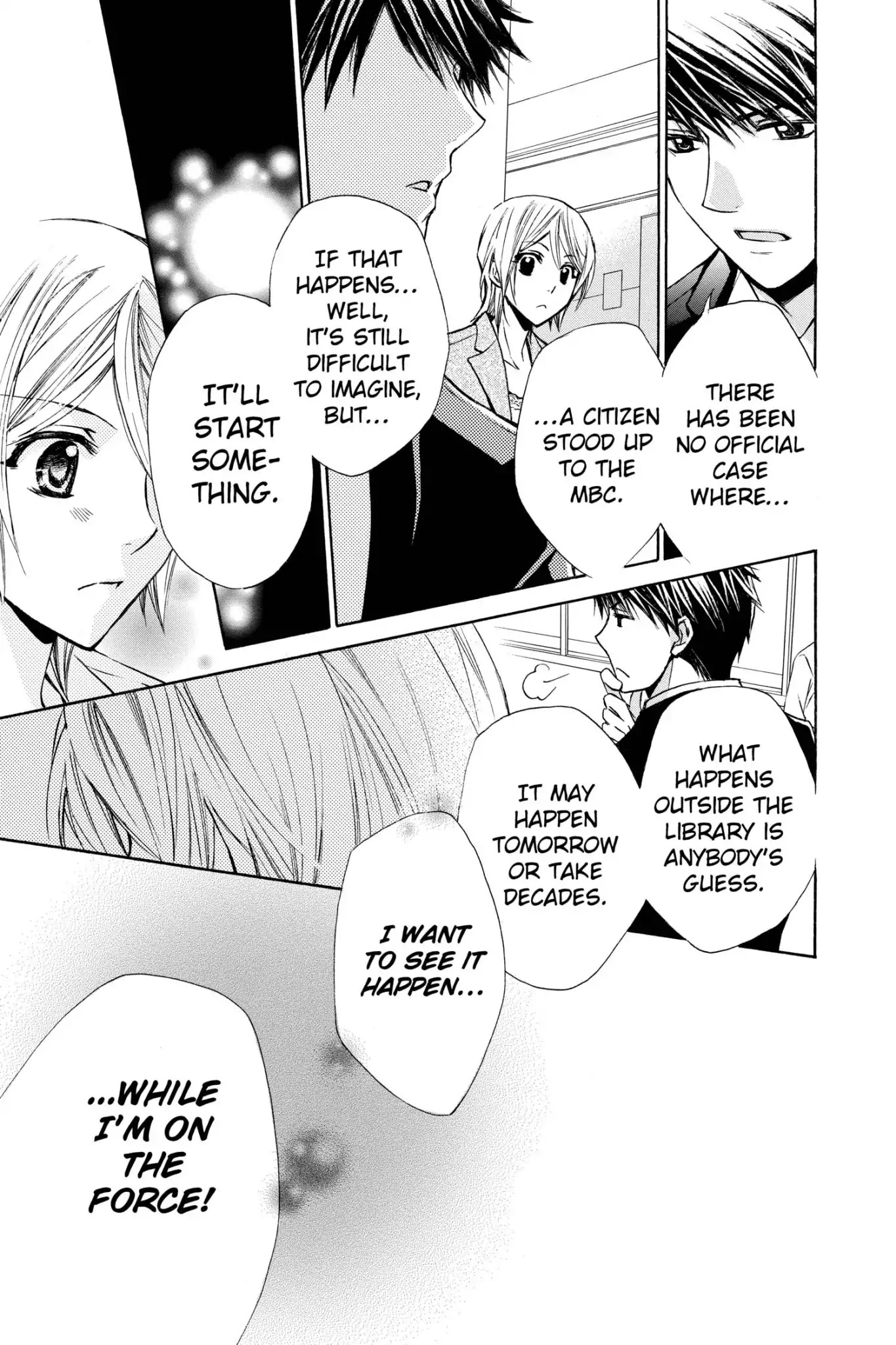 Toshokan Sensou: Love & War Chapter 43 page 25 - Chapter 43