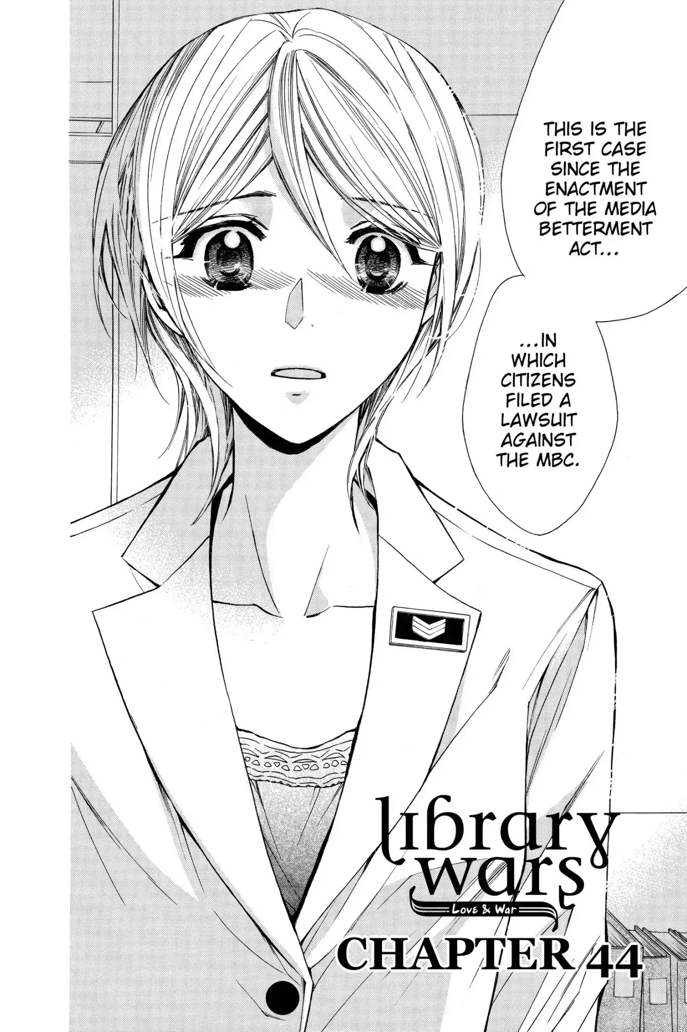 Toshokan Sensou: Love & War Chapter 44 page 8 - Chapter 44