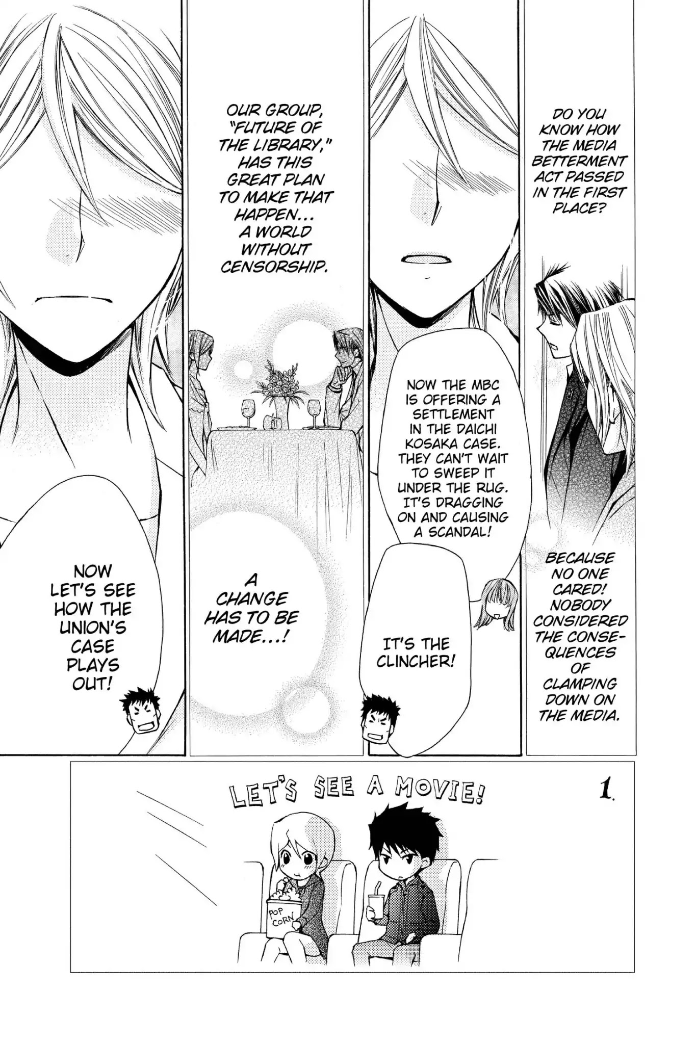 Toshokan Sensou: Love & War Chapter 44 page 9 - Chapter 44