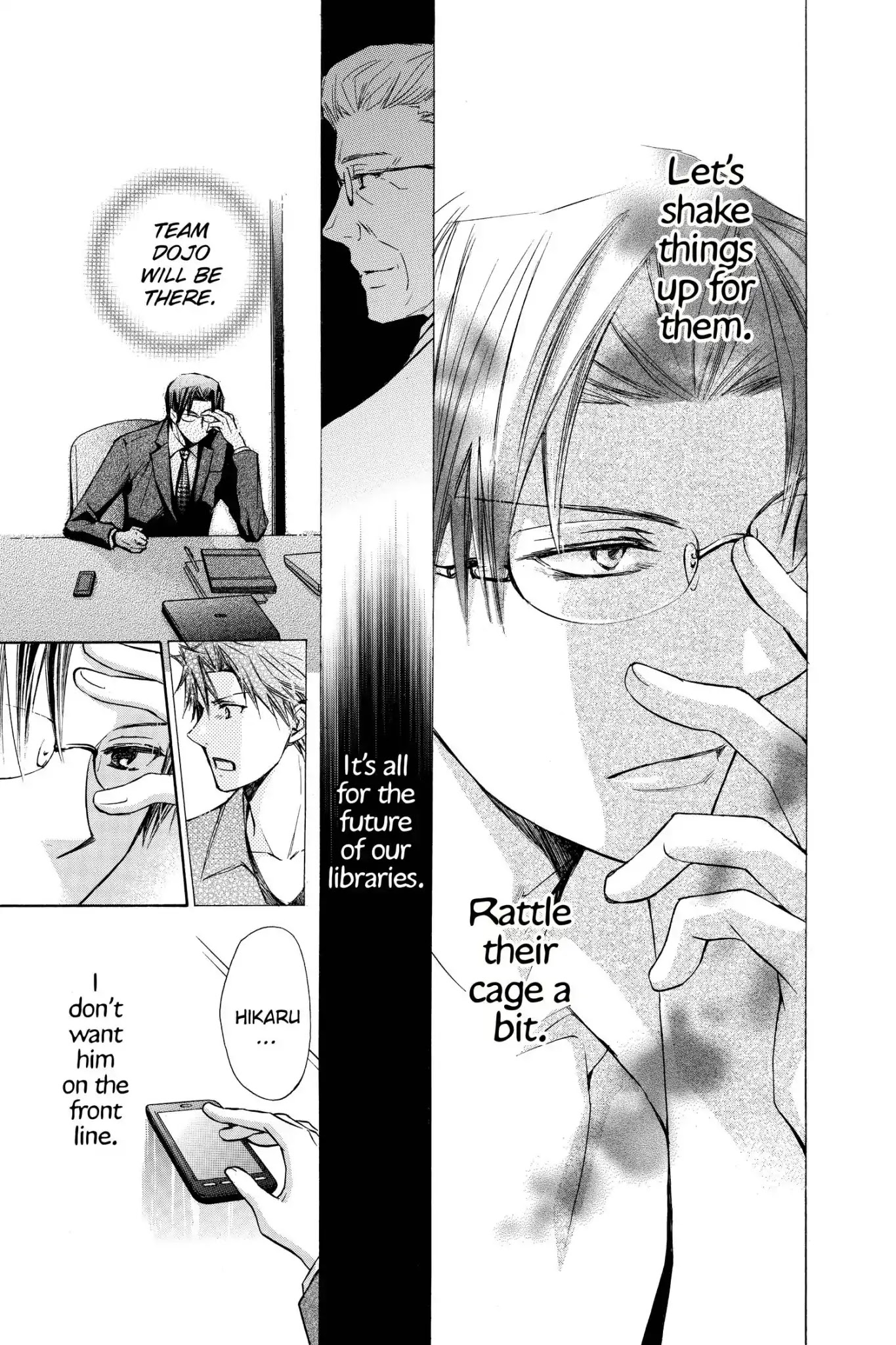Toshokan Sensou: Love & War Chapter 45 page 11 - Chapter 45