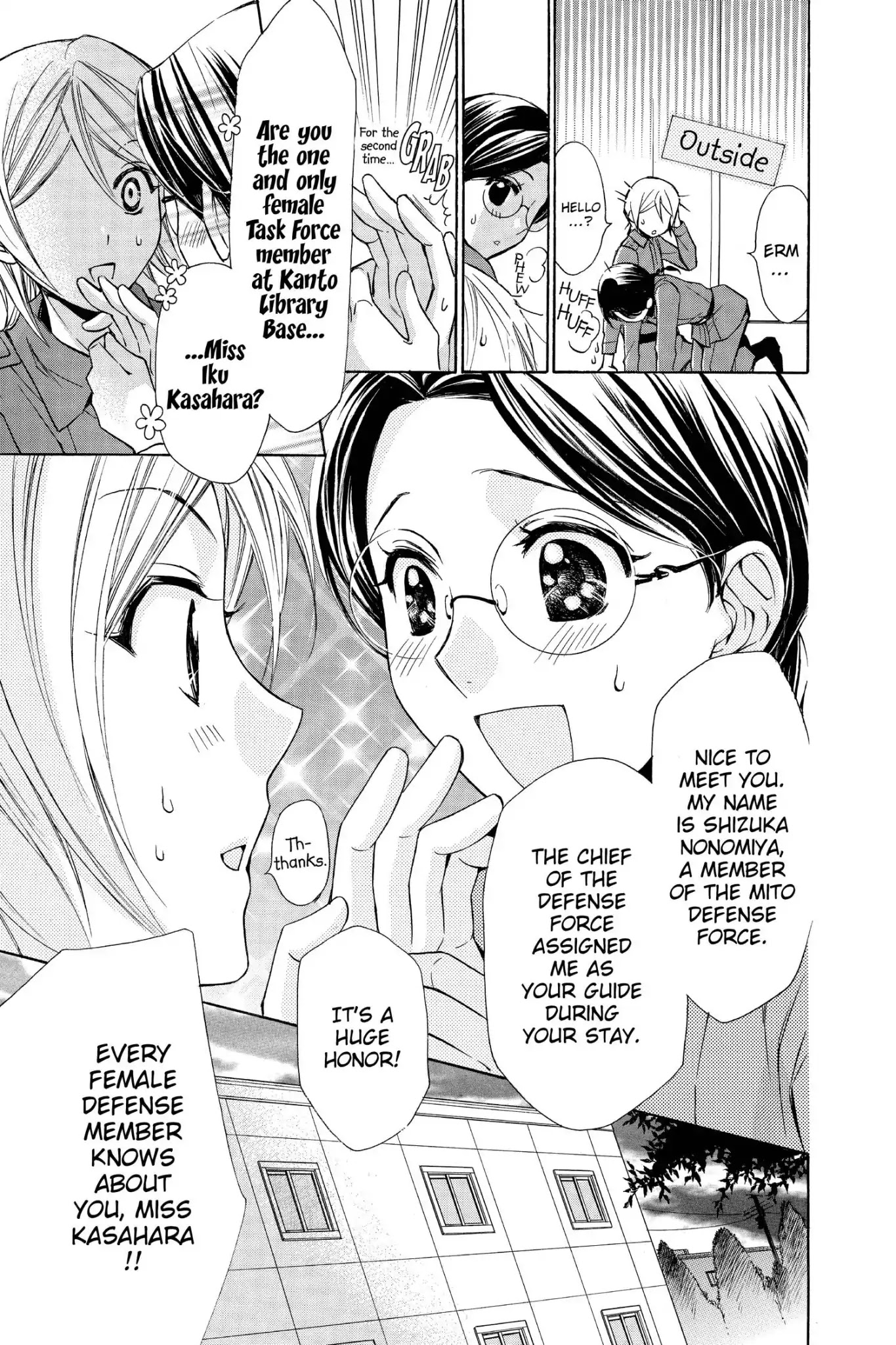 Toshokan Sensou: Love & War Chapter 46 page 17 - Chapter 46