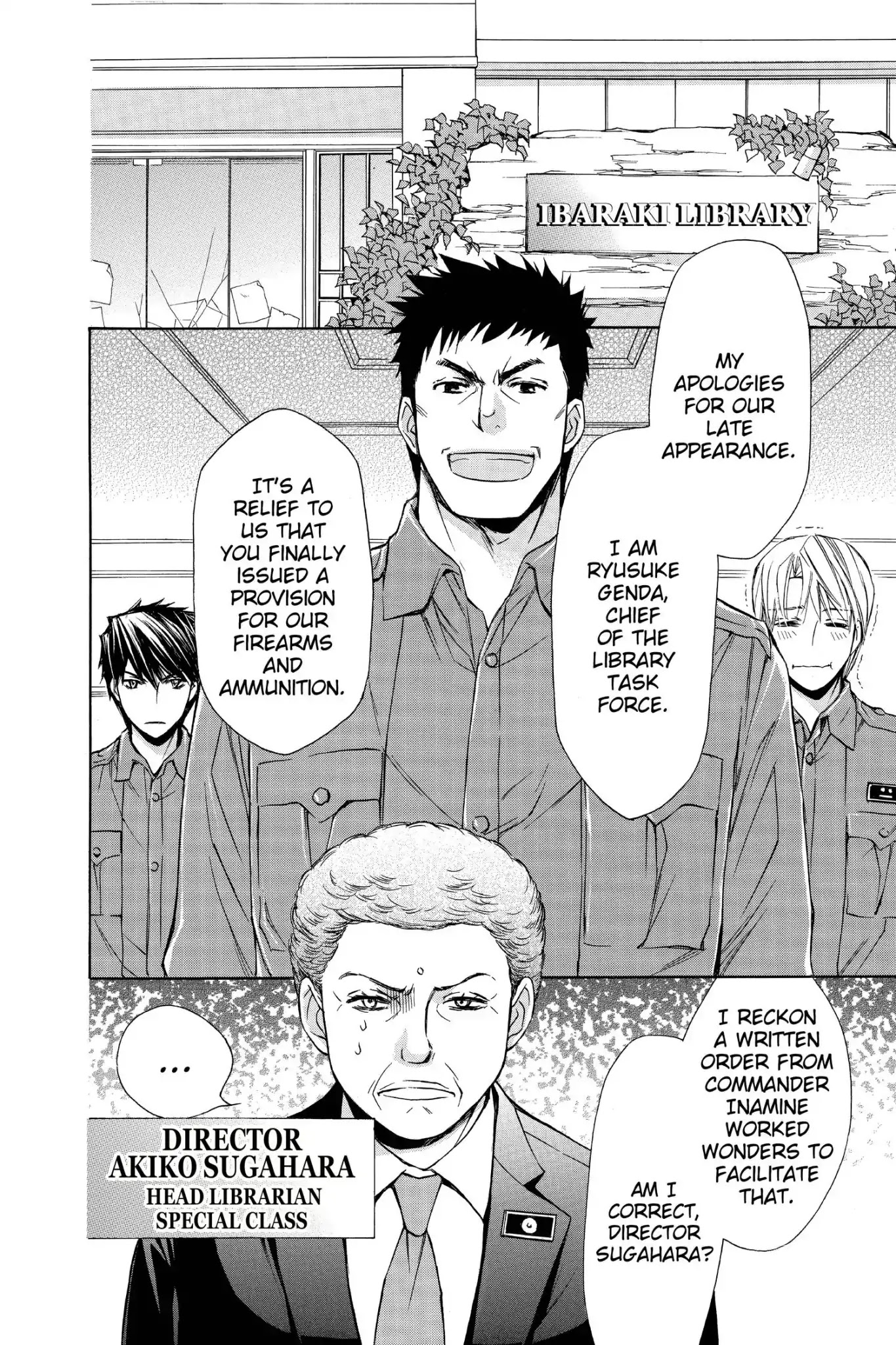 Toshokan Sensou: Love & War Chapter 46 page 22 - Chapter 46