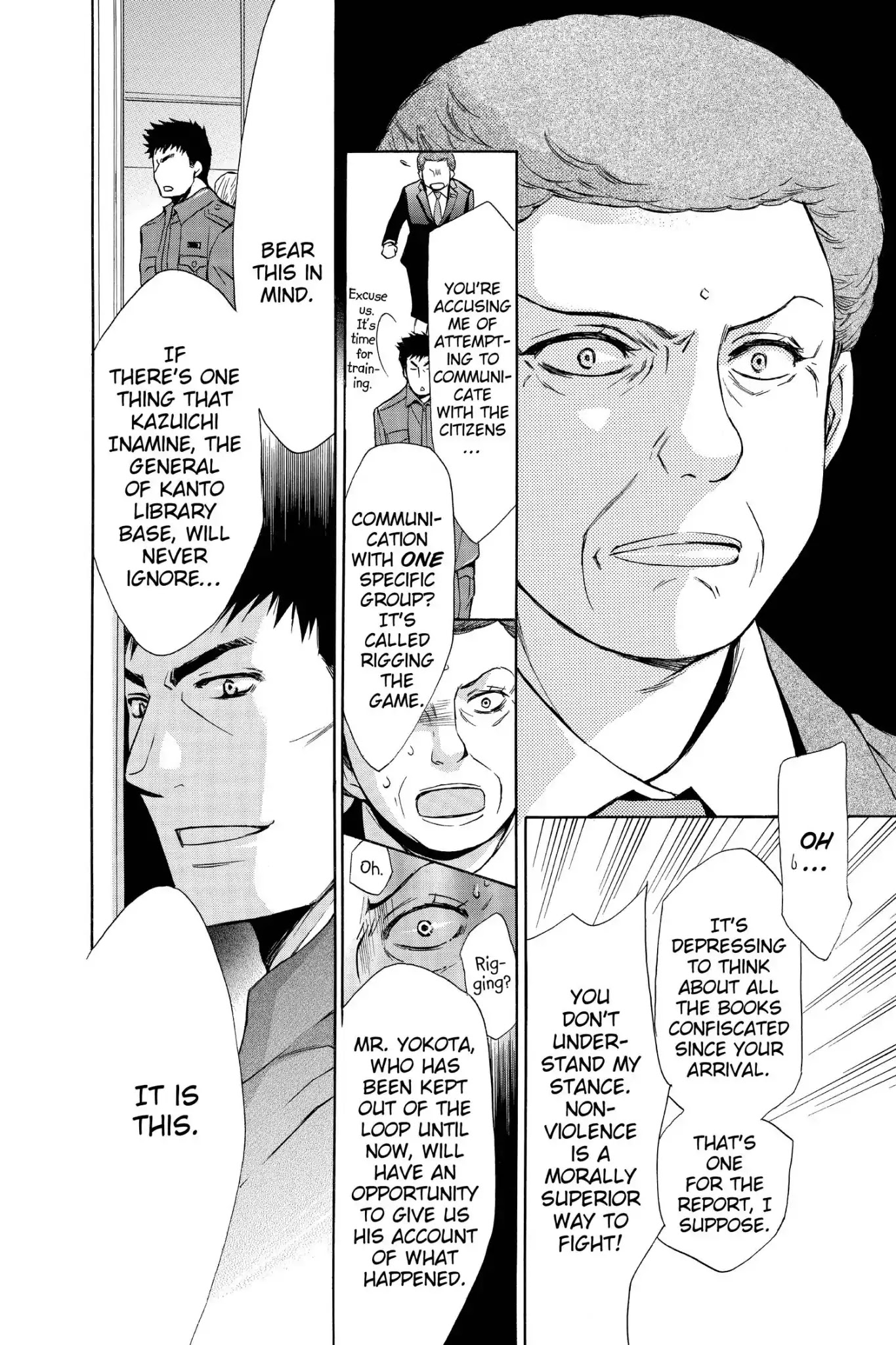 Toshokan Sensou: Love & War Chapter 46 page 24 - Chapter 46