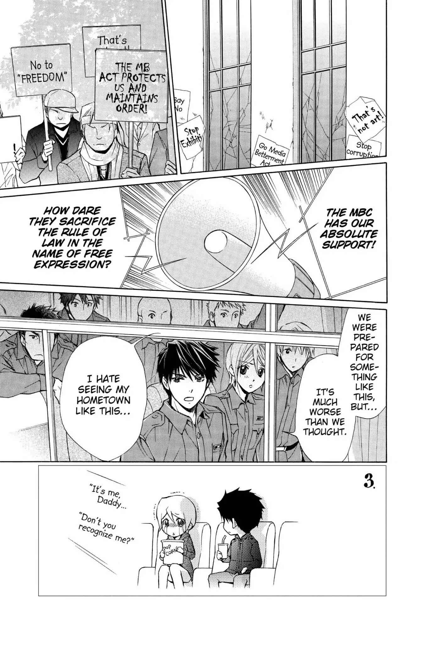 Toshokan Sensou: Love & War Chapter 46 page 3 - Chapter 46