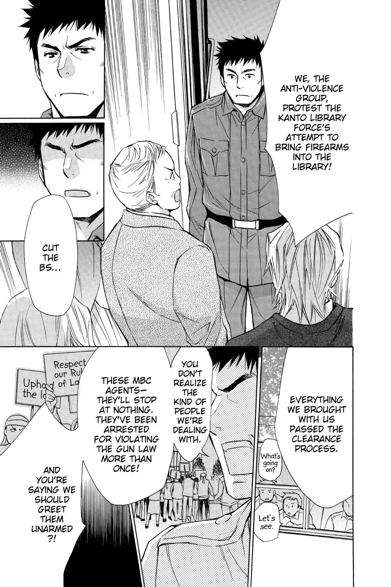 Toshokan Sensou: Love & War Chapter 46 page 5 - Chapter 46