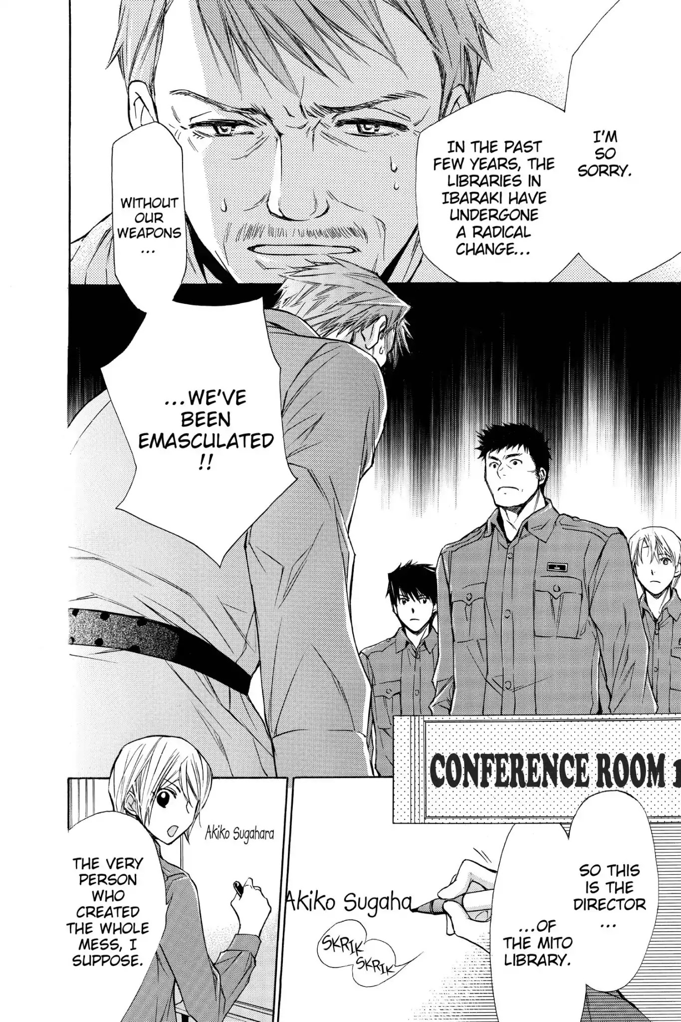 Toshokan Sensou: Love & War Chapter 46 page 8 - Chapter 46