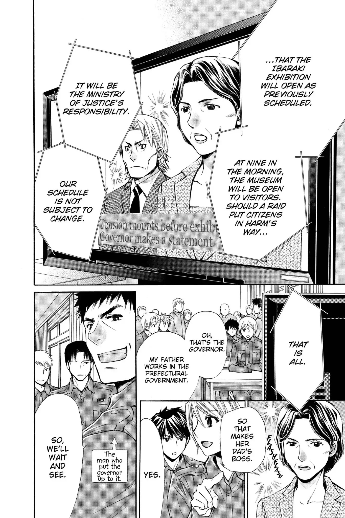 Toshokan Sensou: Love & War Chapter 48 page 21 - Chapter 48