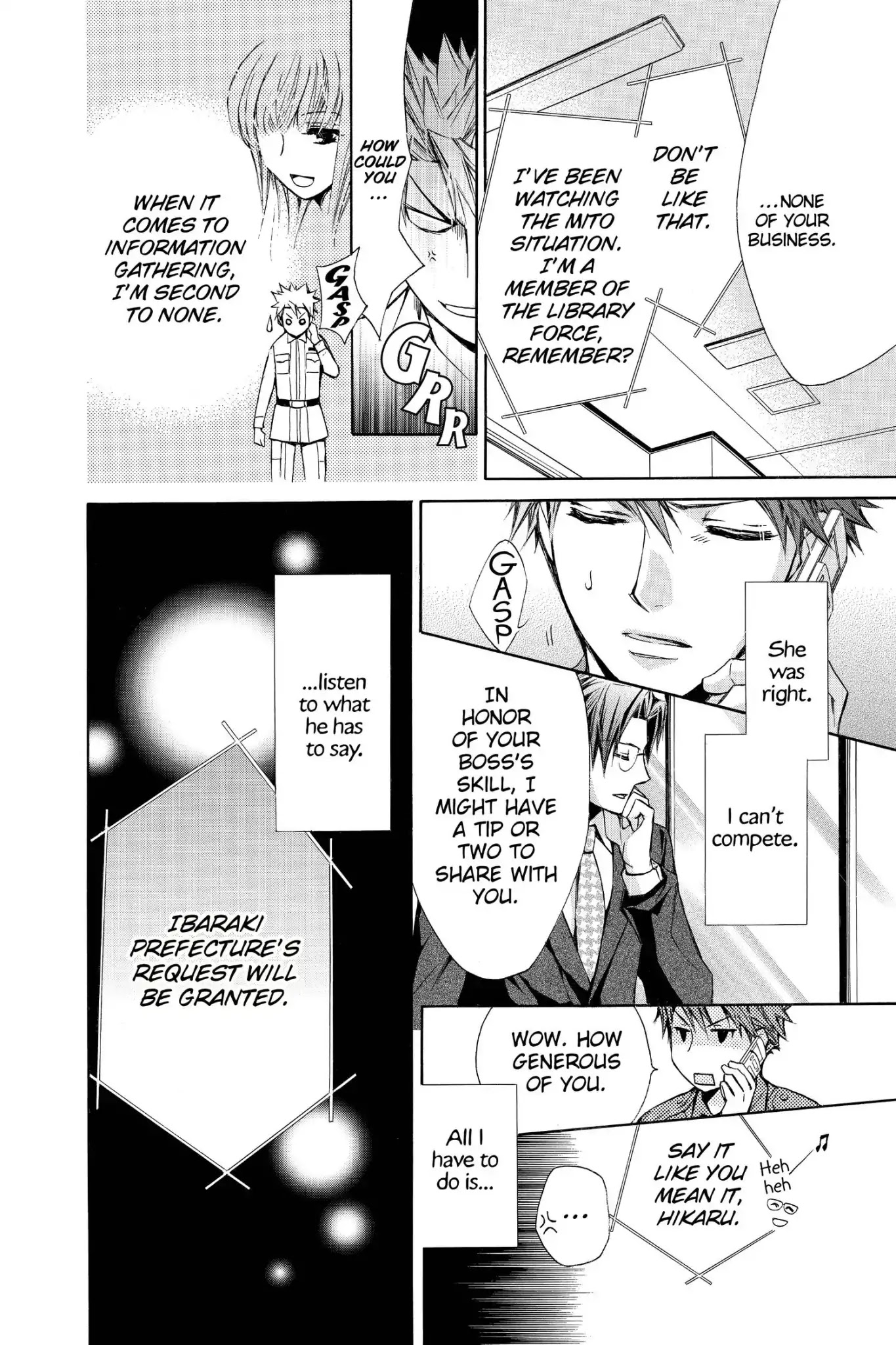 Toshokan Sensou: Love & War Chapter 48 page 23 - Chapter 48