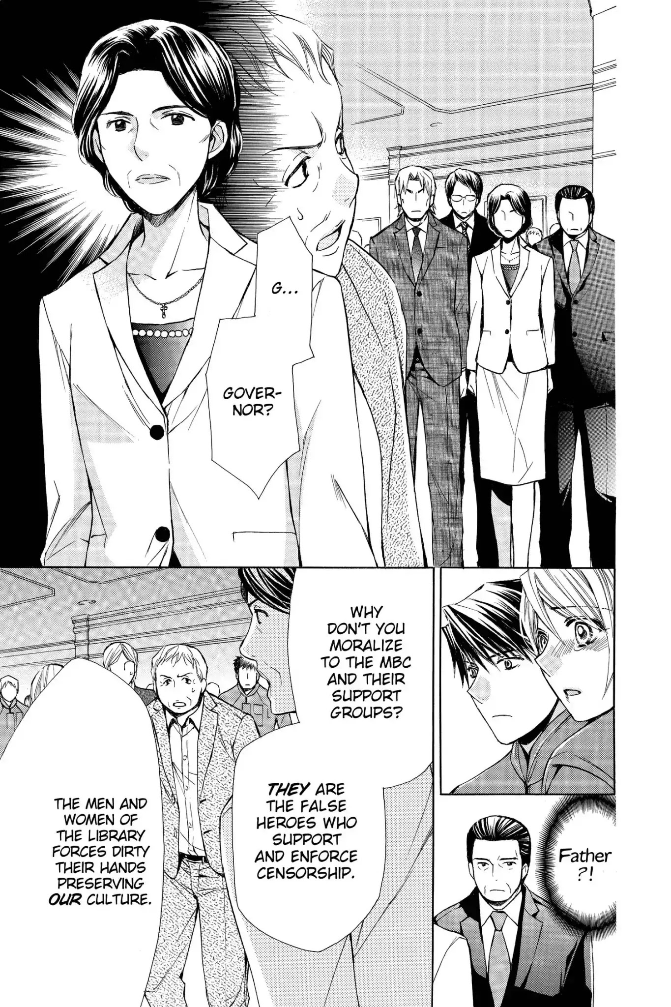 Toshokan Sensou: Love & War Chapter 50 page 15 - Chapter 50