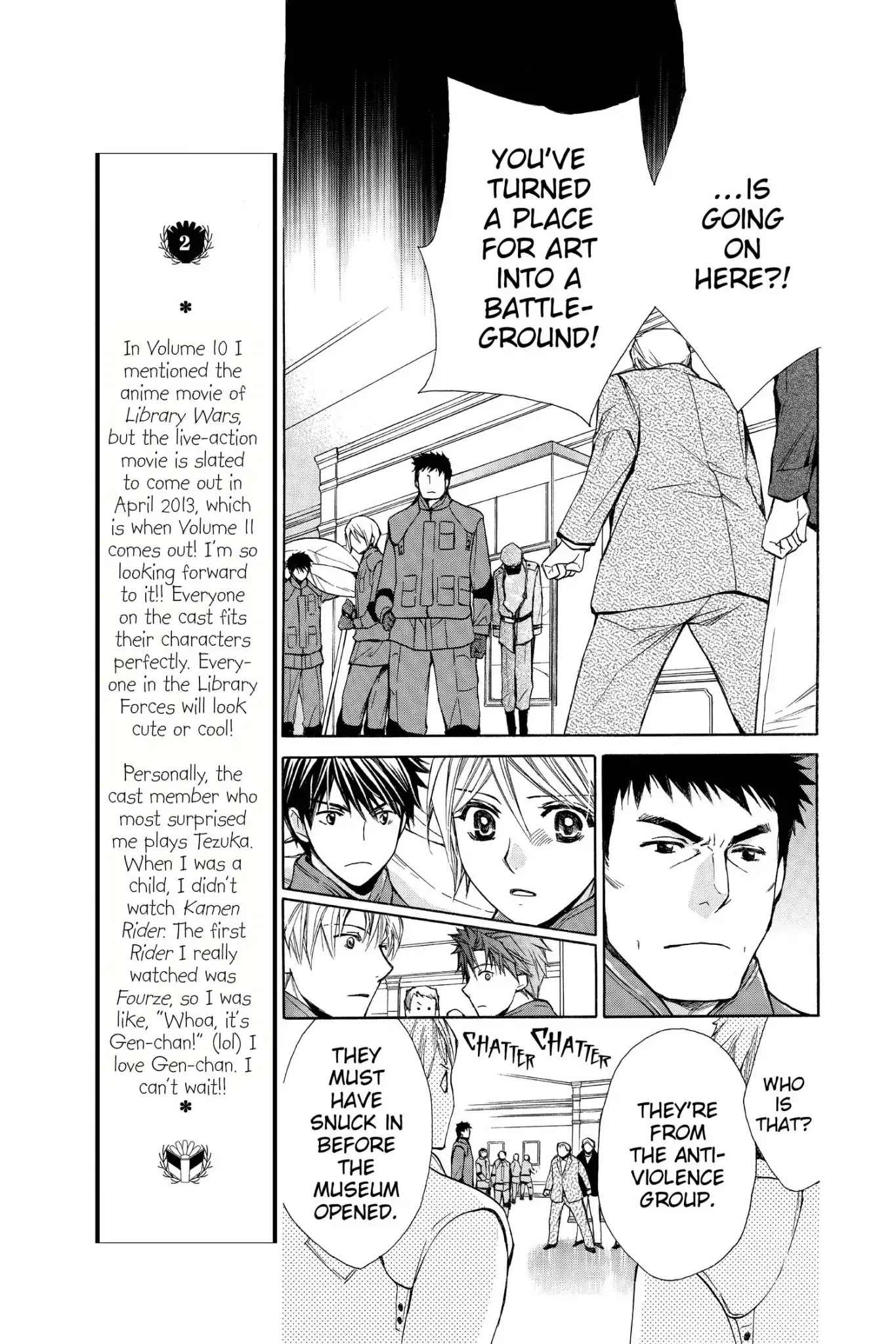 Toshokan Sensou: Love & War Chapter 50 page 7 - Chapter 50