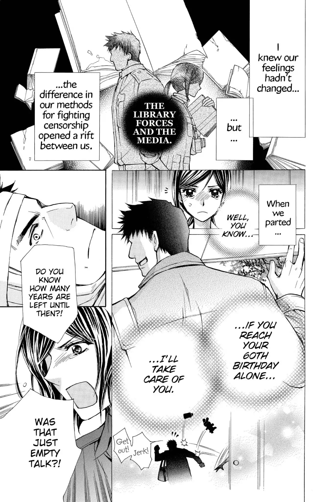 Toshokan Sensou: Love & War Chapter 51 page 21 - Chapter 51