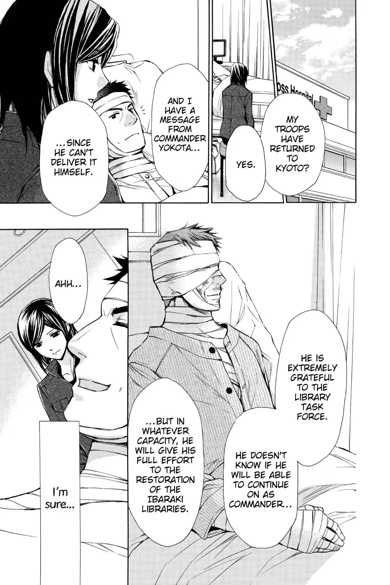 Toshokan Sensou: Love & War Chapter 52 page 15 - Chapter 52
