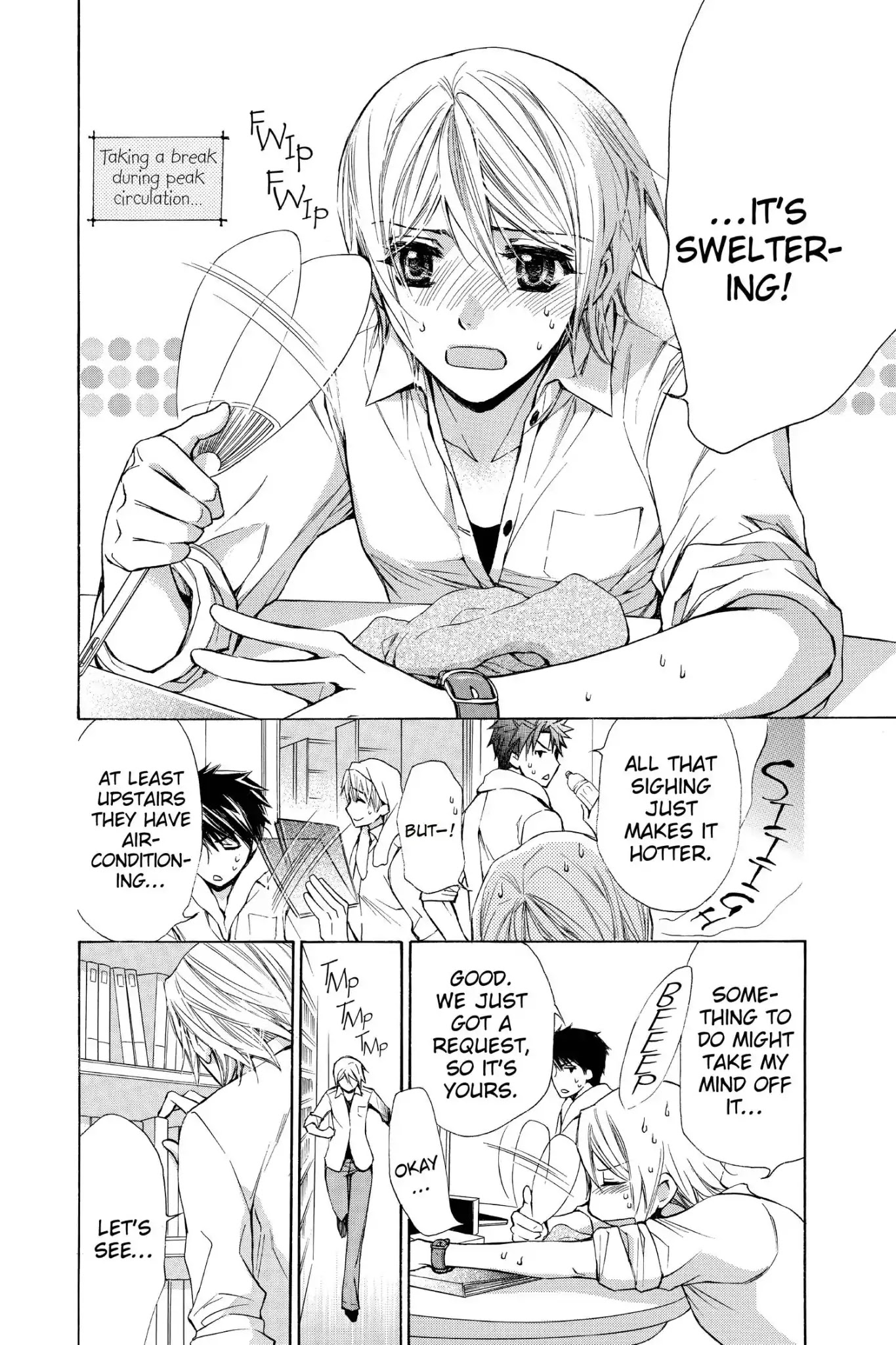 Toshokan Sensou: Love & War Chapter 53.5 page 2 - Vol.11 Bonus Manga