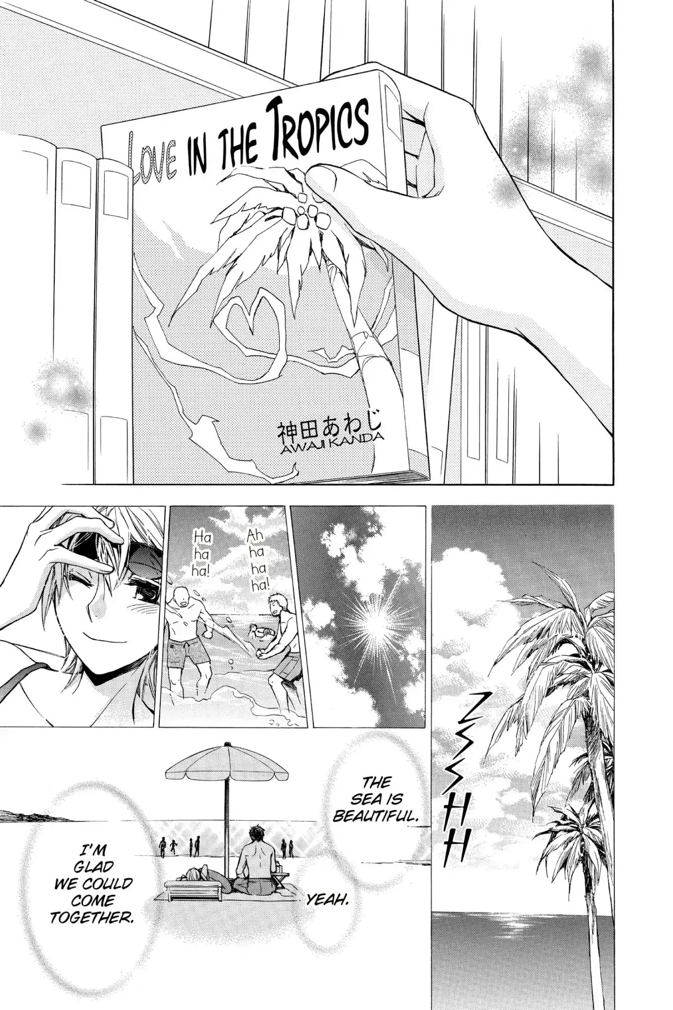 Toshokan Sensou: Love & War Chapter 53.5 page 3 - Vol.11 Bonus Manga