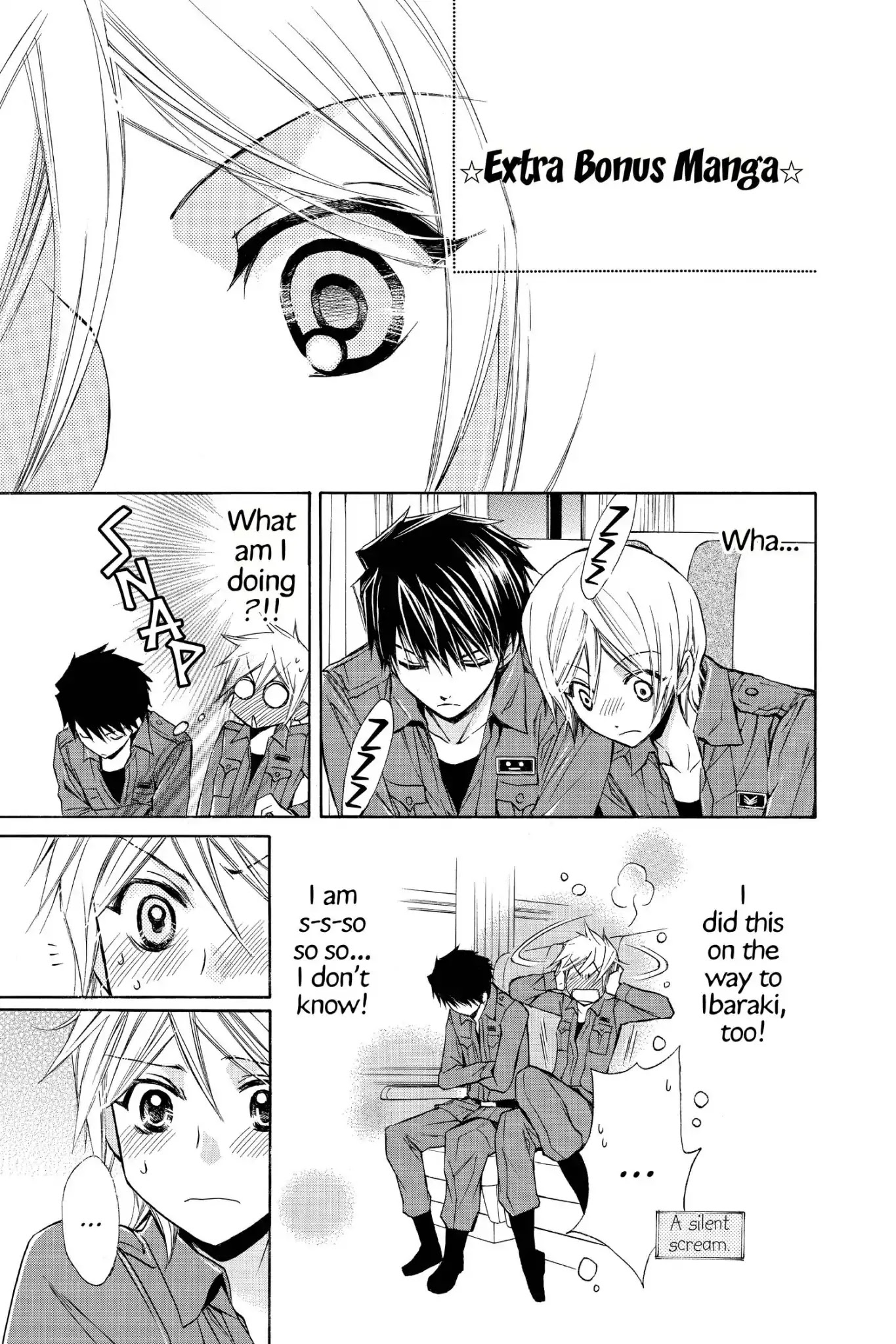 Toshokan Sensou: Love & War Chapter 53.6 page 1 - Vol.11 Extra Bonus Manga