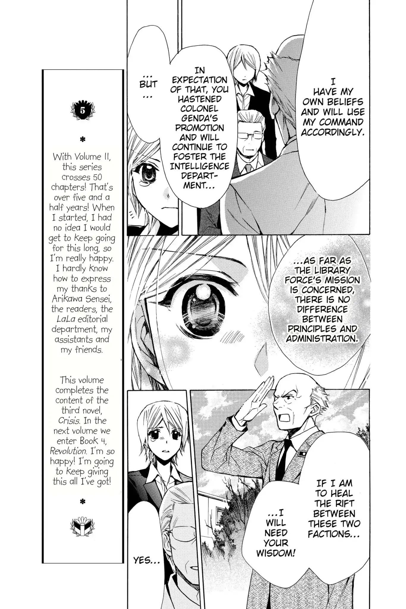 Toshokan Sensou: Love & War Chapter 53 page 23 - Chapter 53