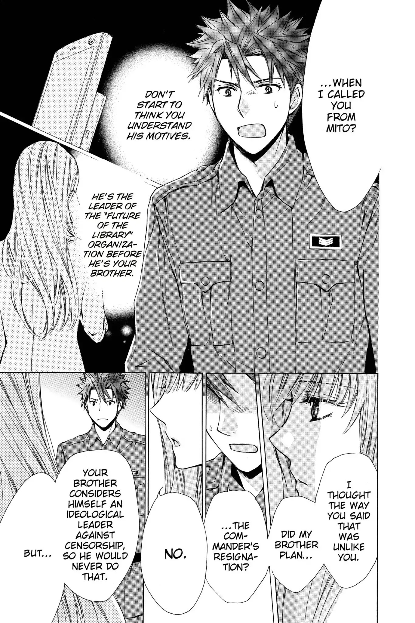 Toshokan Sensou: Love & War Chapter 53 page 5 - Chapter 53