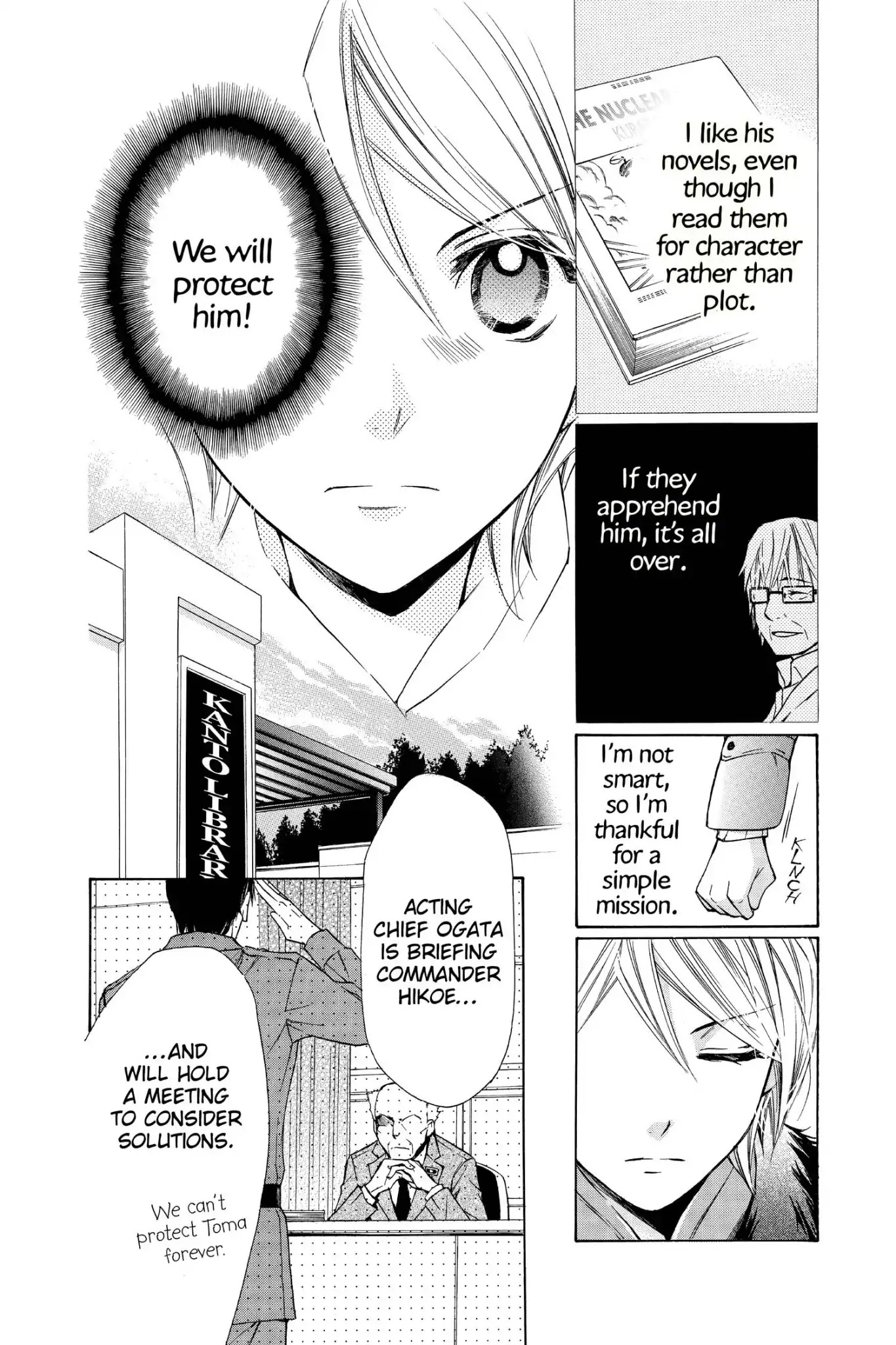 Toshokan Sensou: Love & War Chapter 55 page 19 - Chapter 55